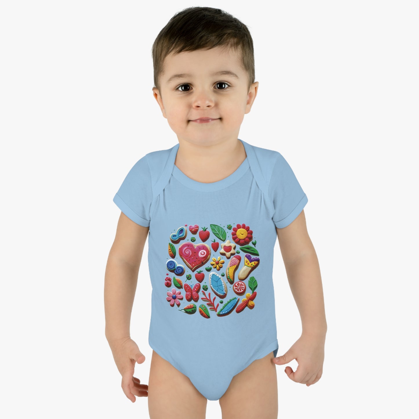 Body-3 Infant Baby Rib Bodysuit