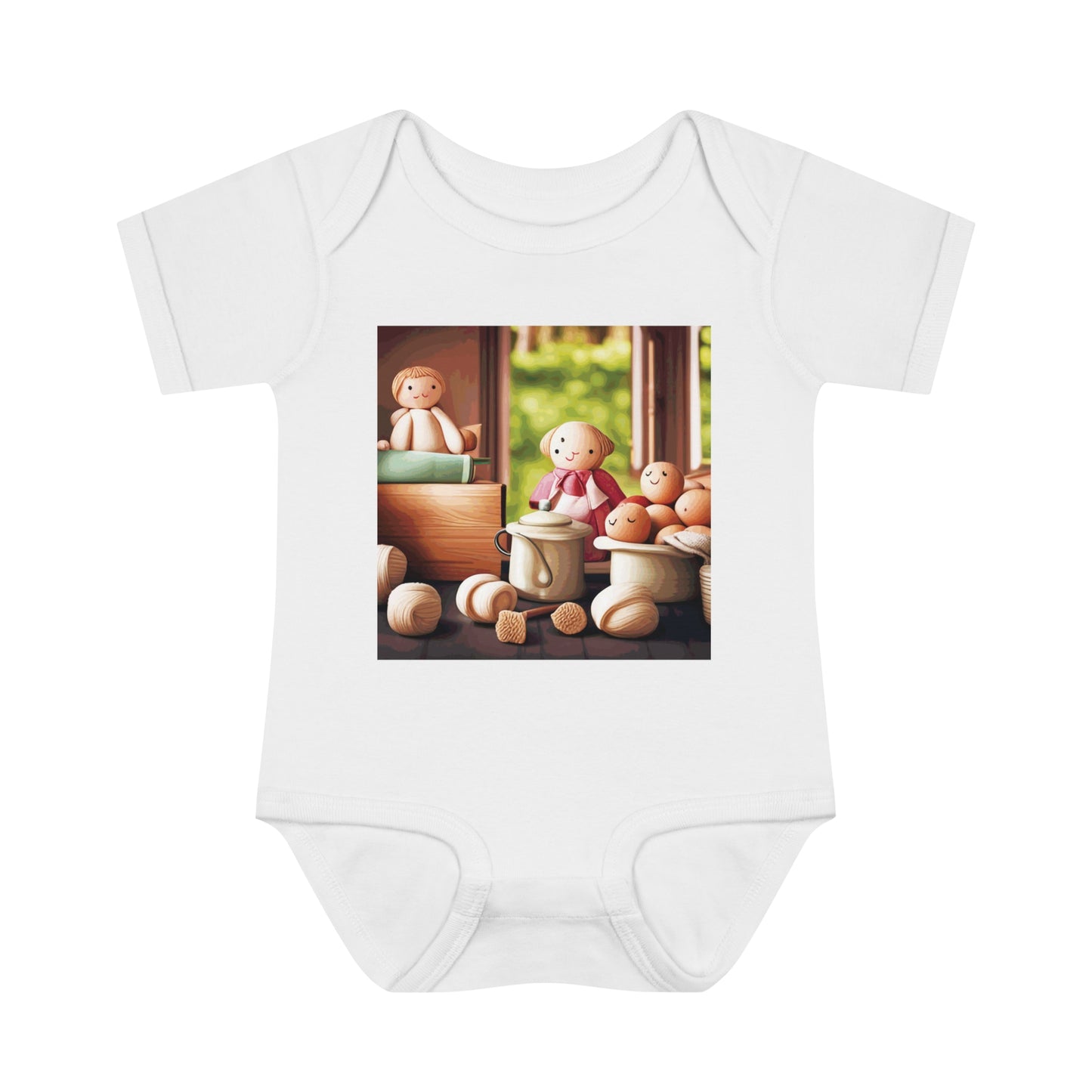 BB-52 Infant Baby Rib Bodysuit