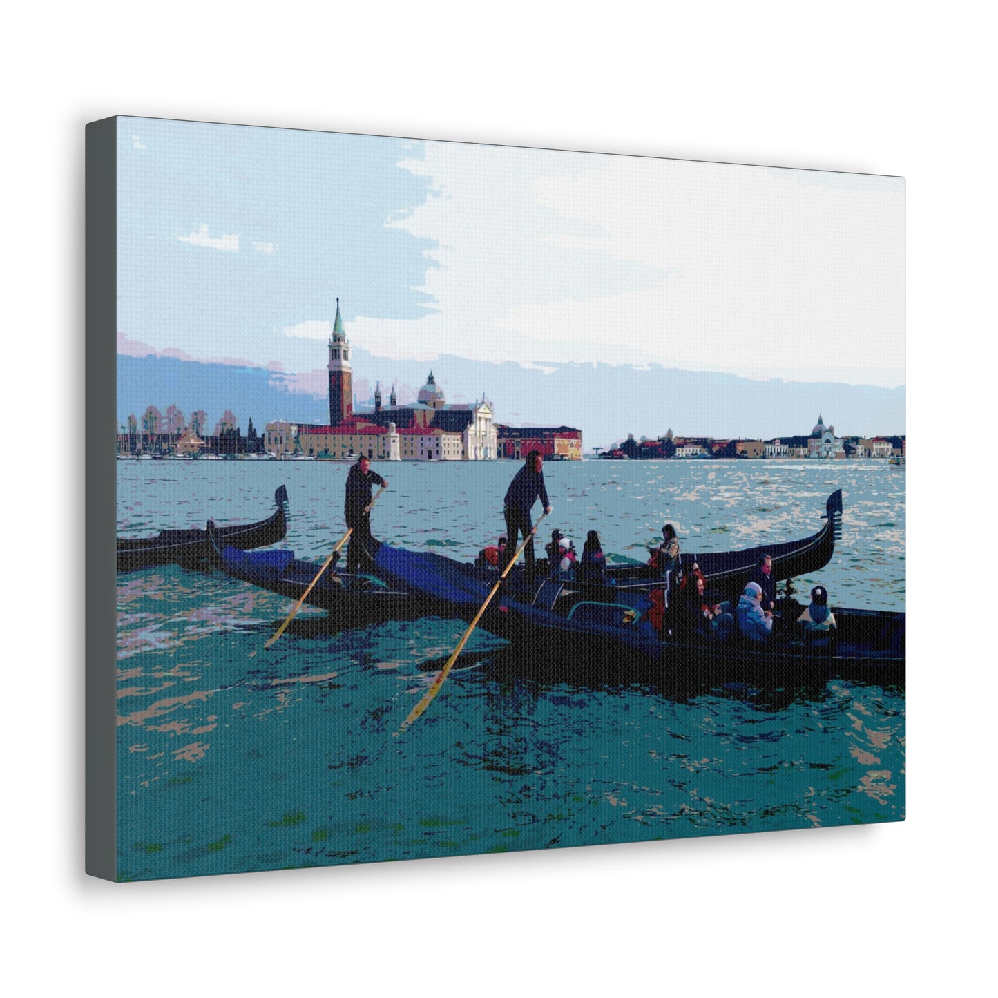 Boat-Venice-6 Canvas Gallery Wraps