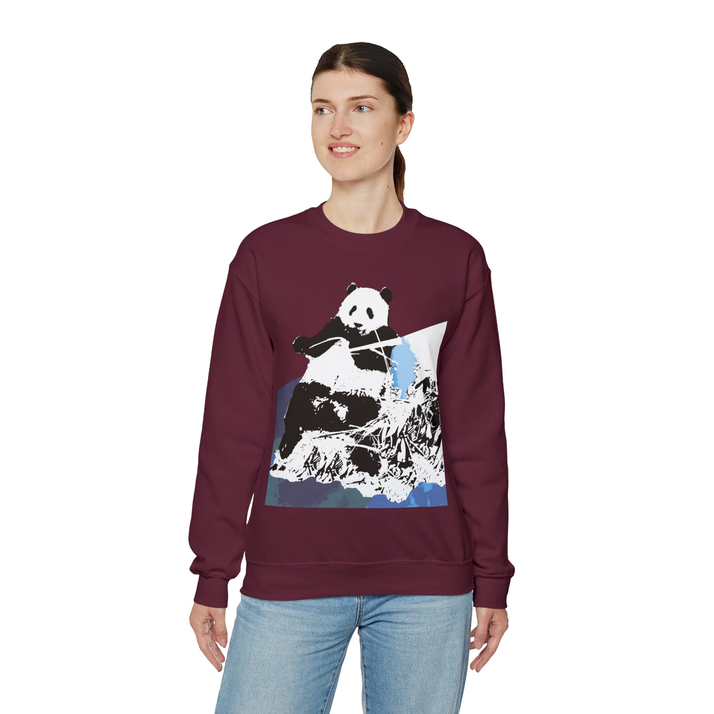 CP-Panda Unisex Heavy Blend™ Crewneck Sweatshirt