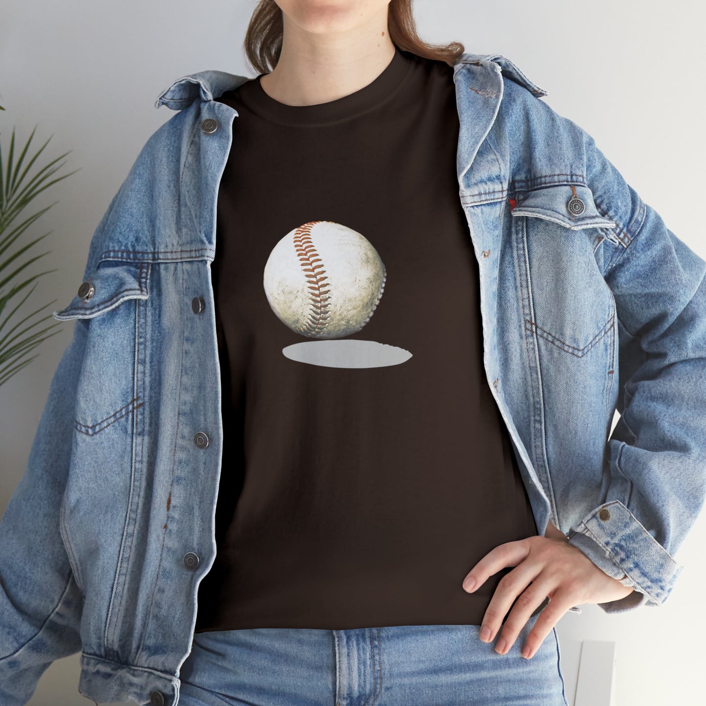 BaseBall Unisex Heavy Cotton Tee