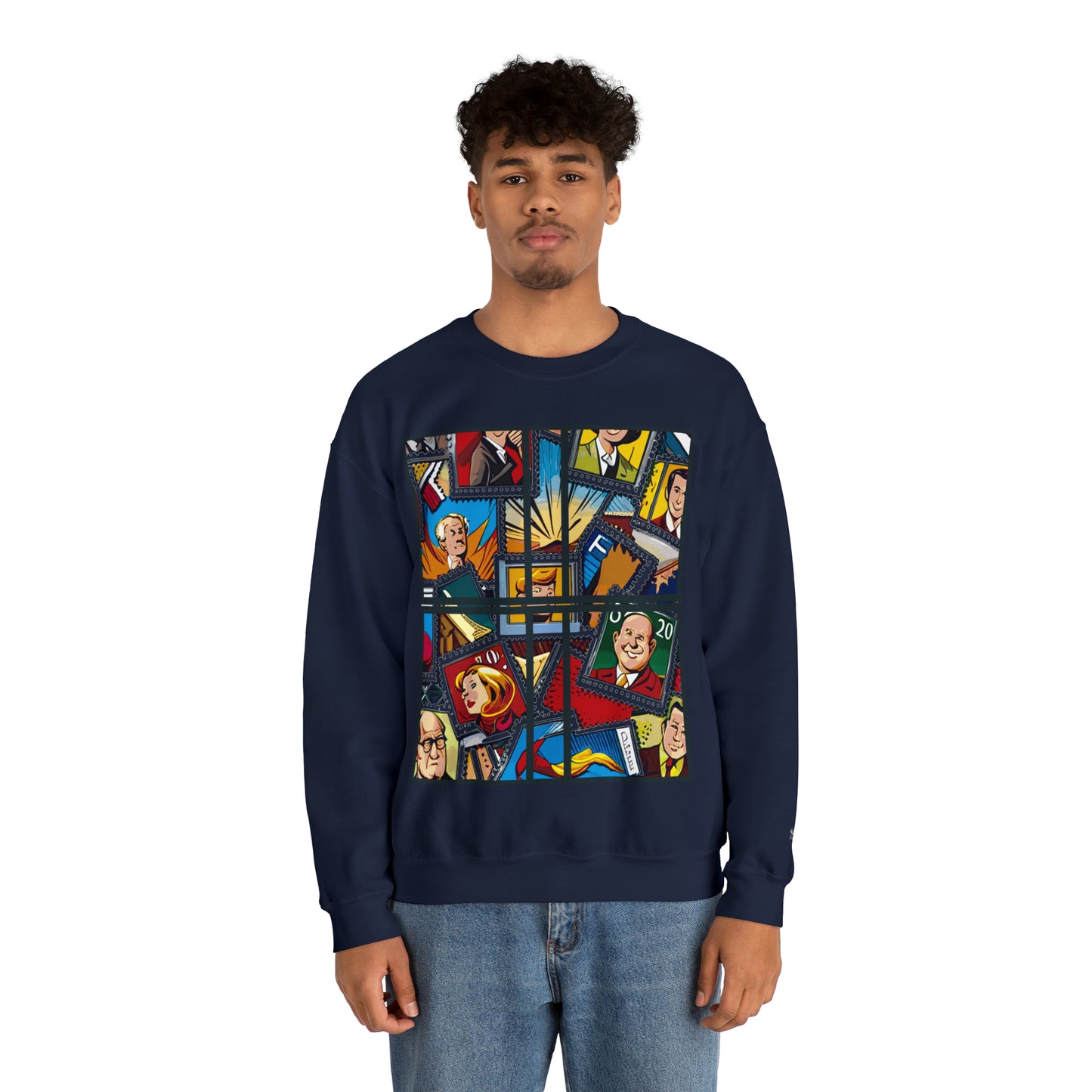 SEVEN Unisex Heavy Blend™ Crewneck Sweatshirt