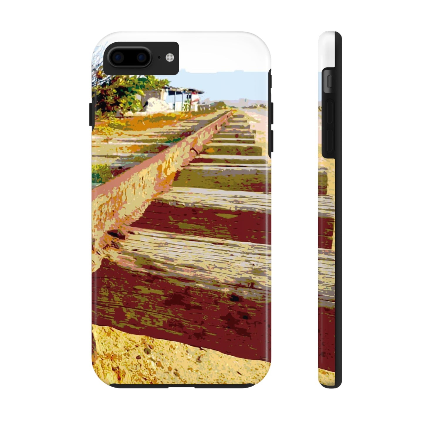 TrainColCel-2 Tough iPhone Cases