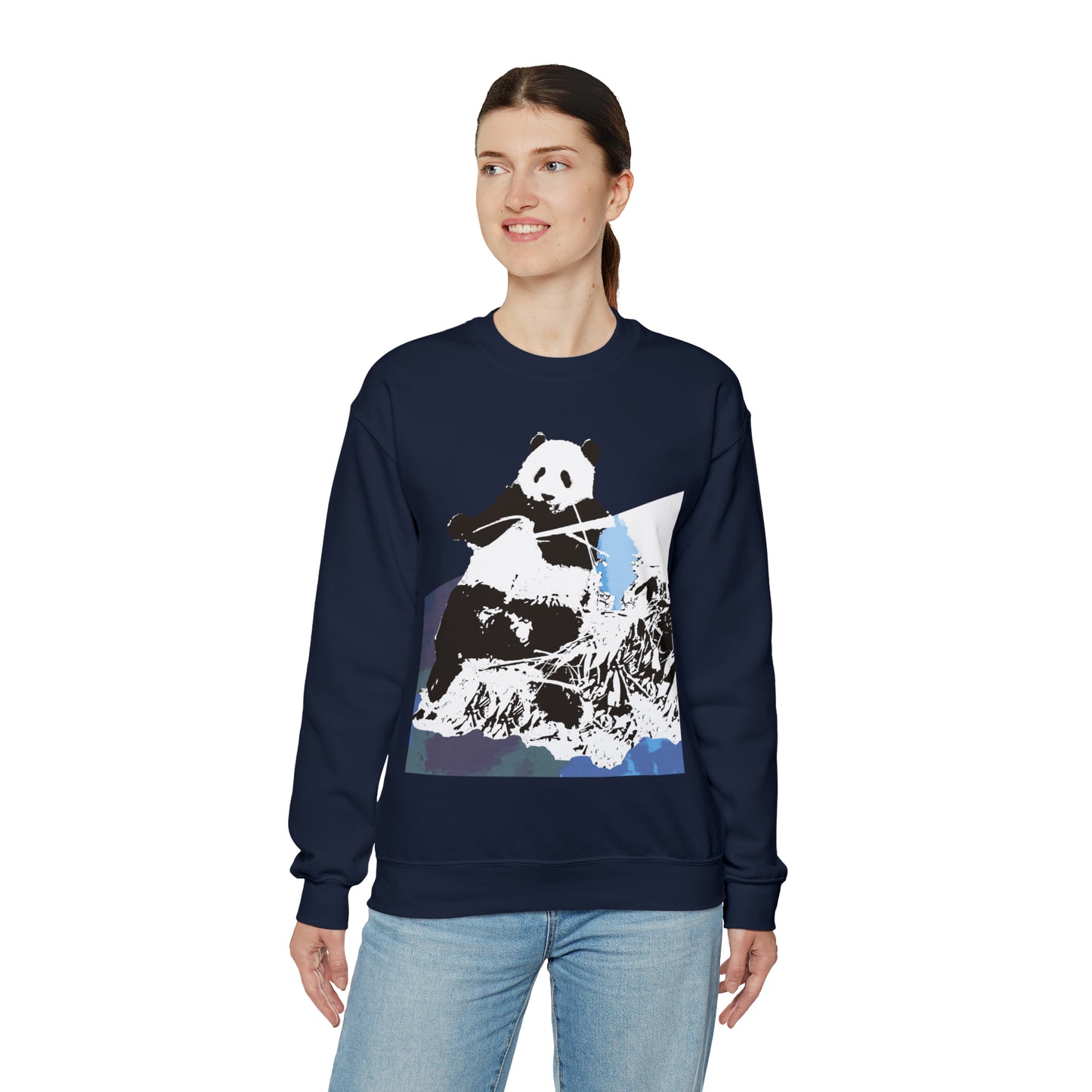 CP-Panda Unisex Heavy Blend™ Crewneck Sweatshirt