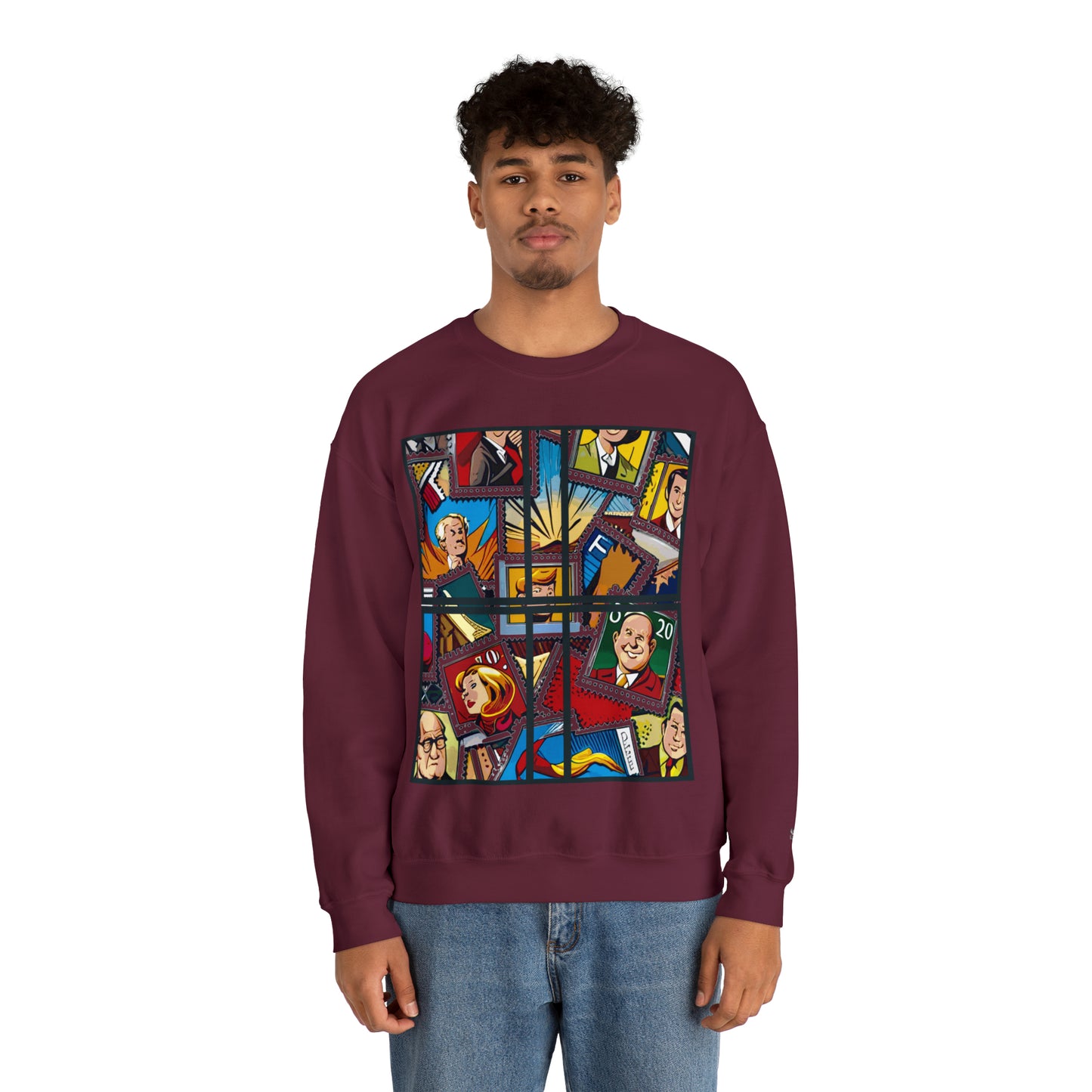 SEVEN Unisex Heavy Blend™ Crewneck Sweatshirt