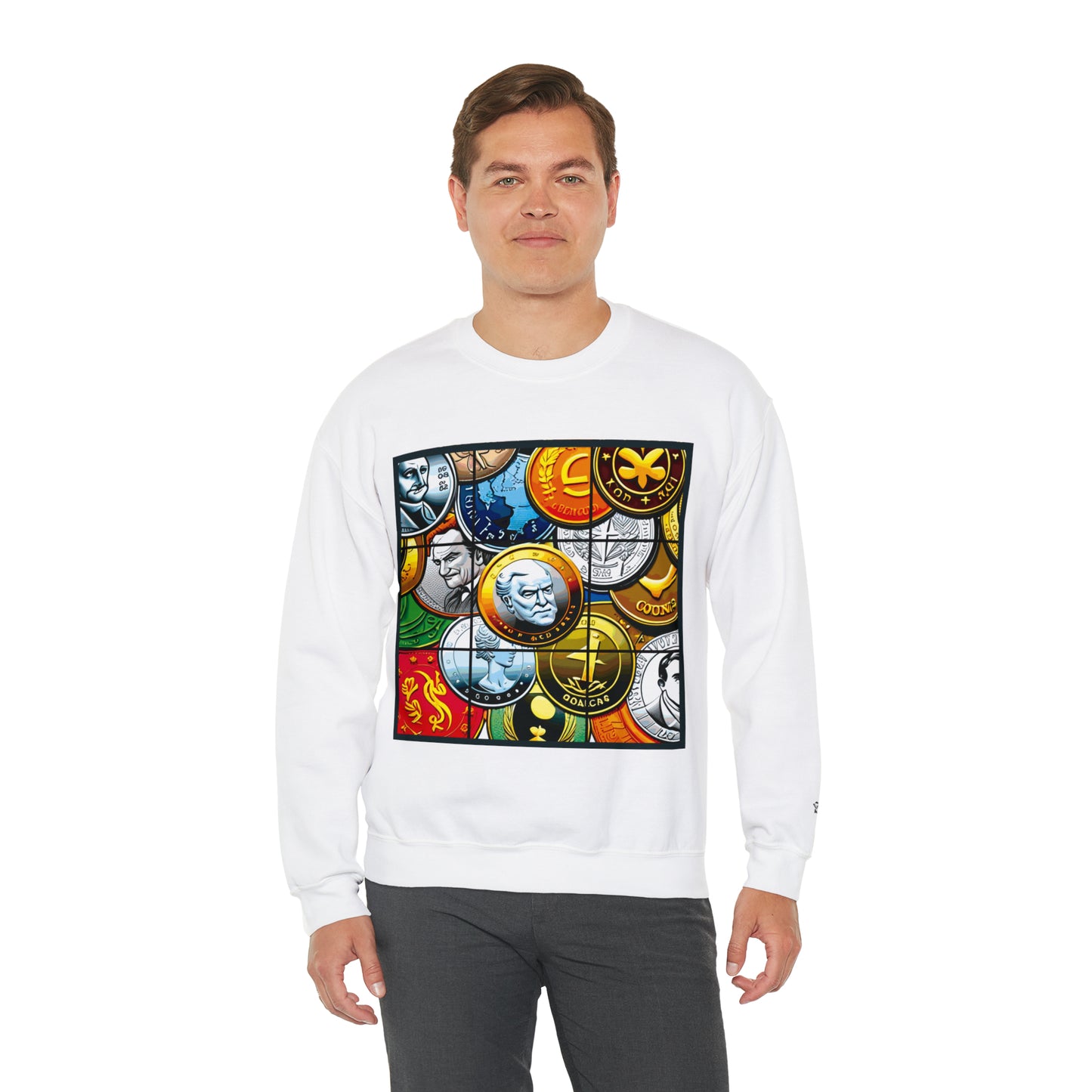 NINE Unisex Heavy Blend™ Crewneck Sweatshirt