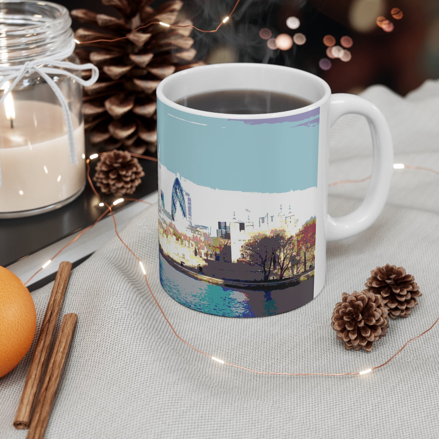 Barcelona Ceramic Mug 11oz