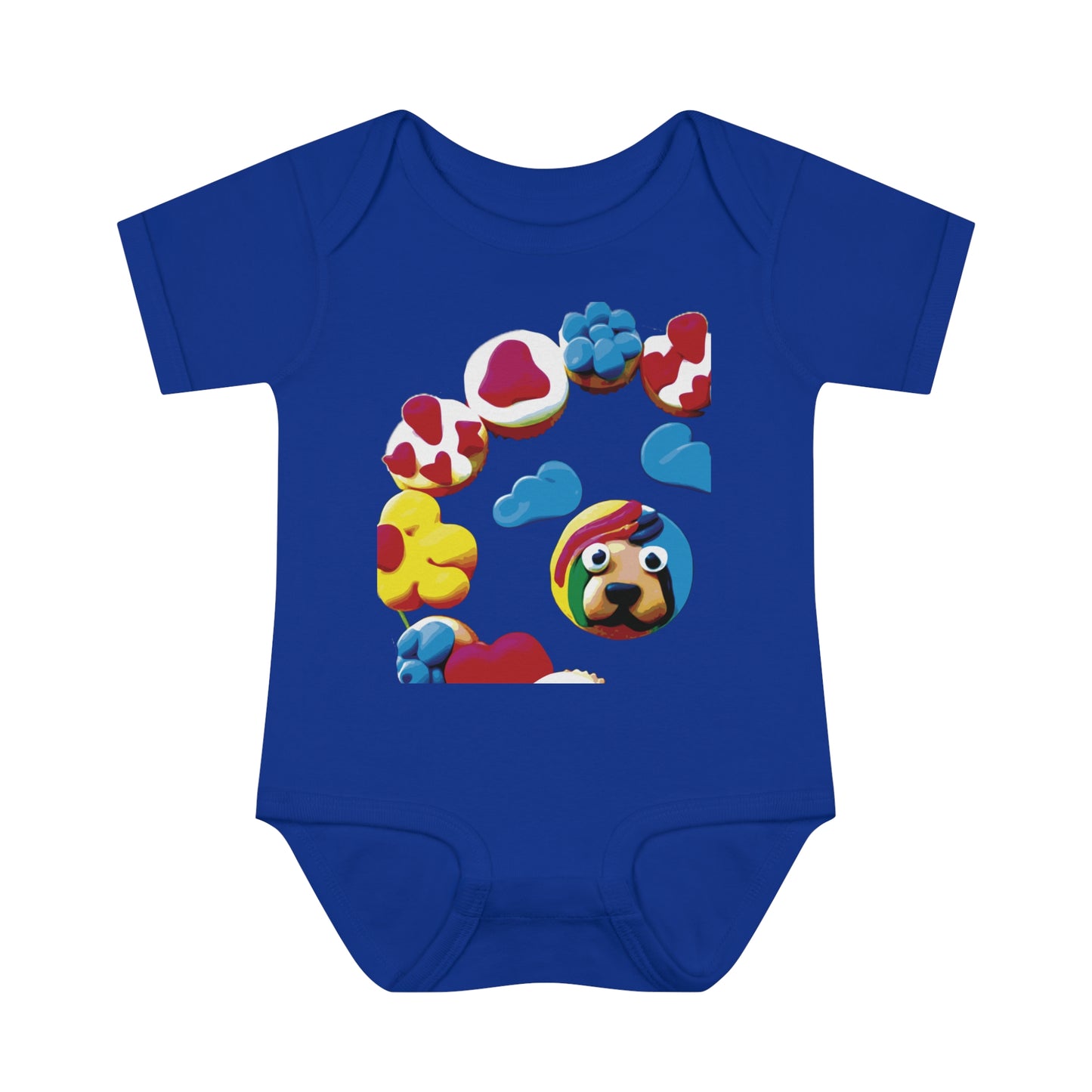 BB-12.2 Infant Baby Rib Bodysuit