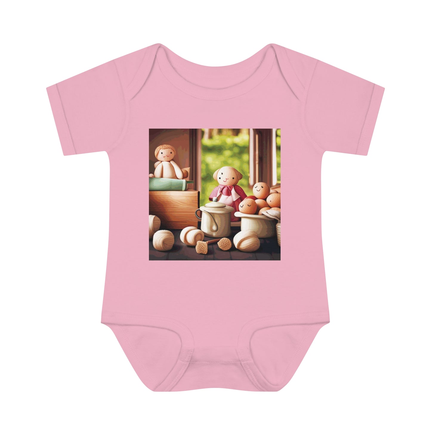 BB-52 Infant Baby Rib Bodysuit