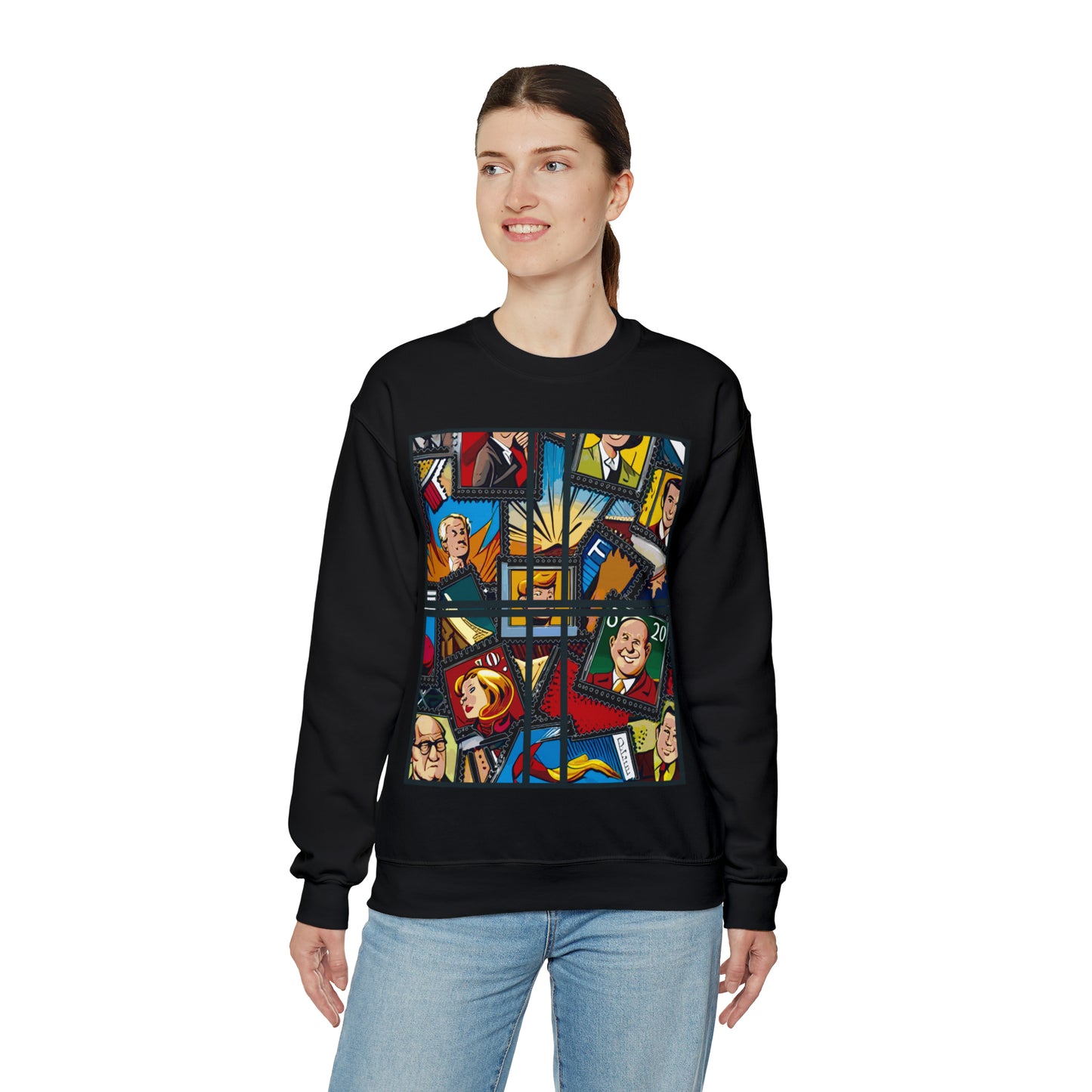 SEVEN Unisex Heavy Blend™ Crewneck Sweatshirt