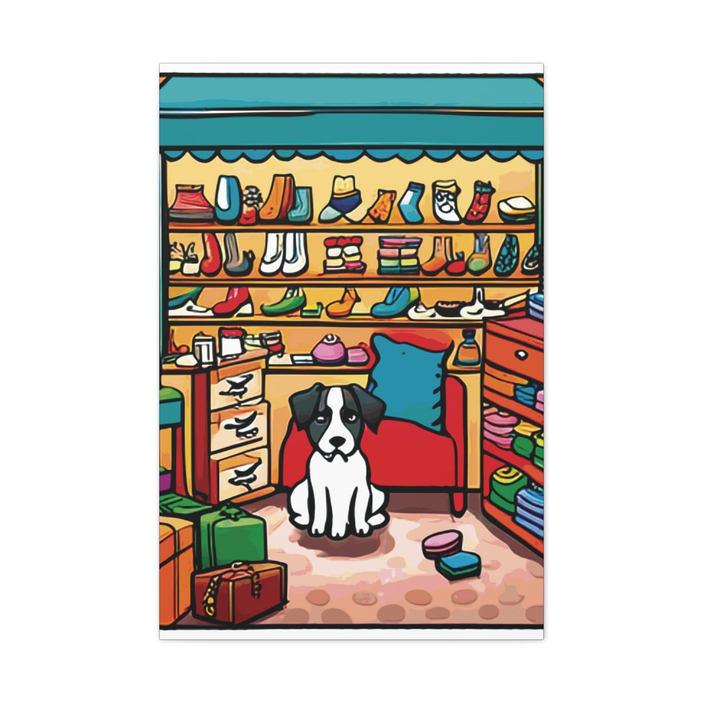 Pets 64 Canvas Gallery Wraps