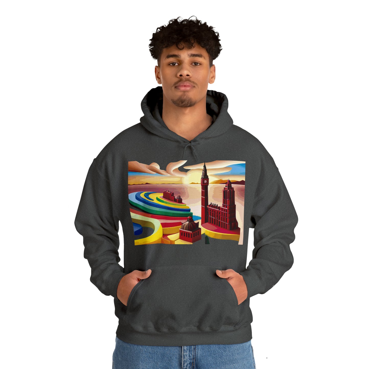 THREEp2 Unisex Heavy Blend™ Hooded Sweatshirt