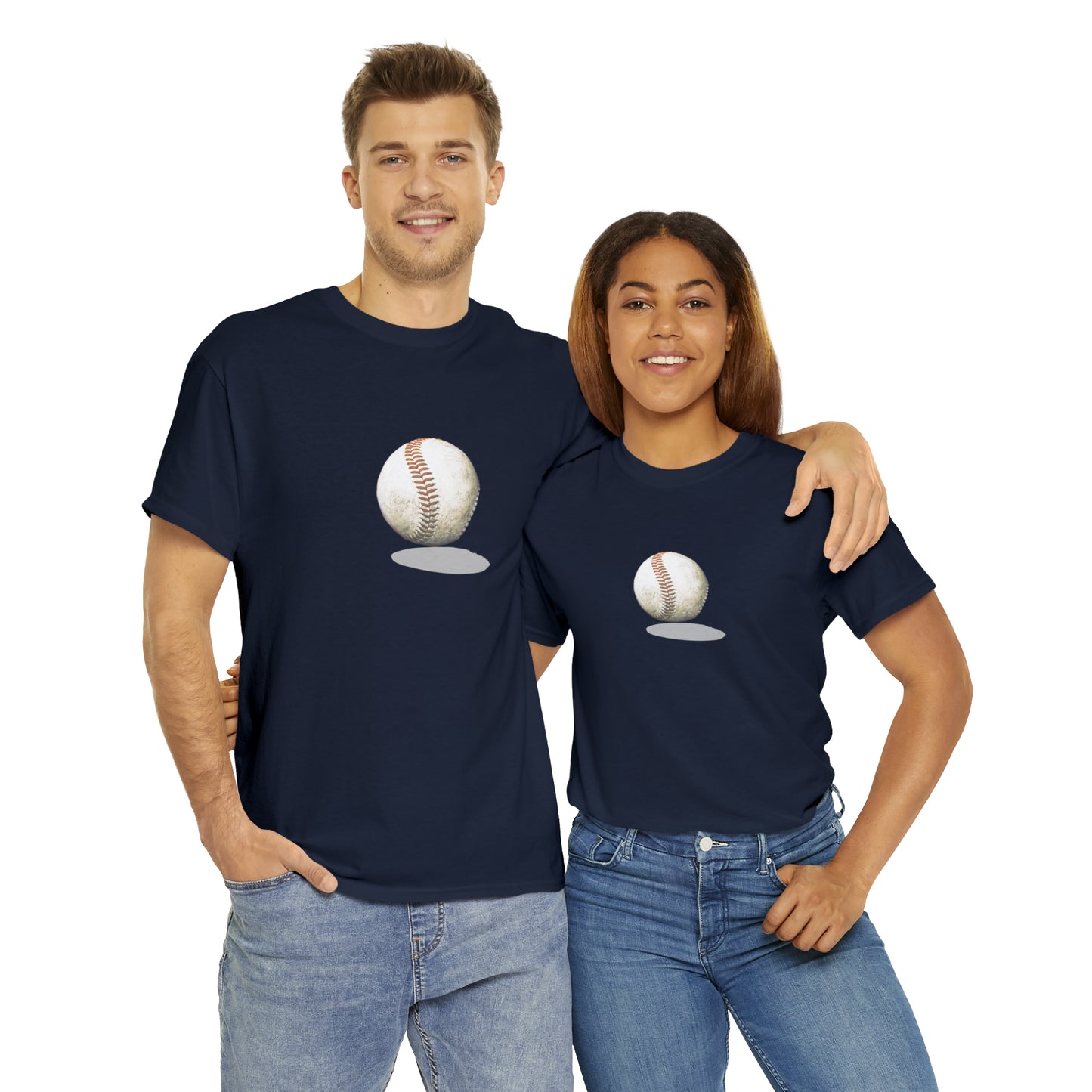 BaseBall Unisex Heavy Cotton Tee