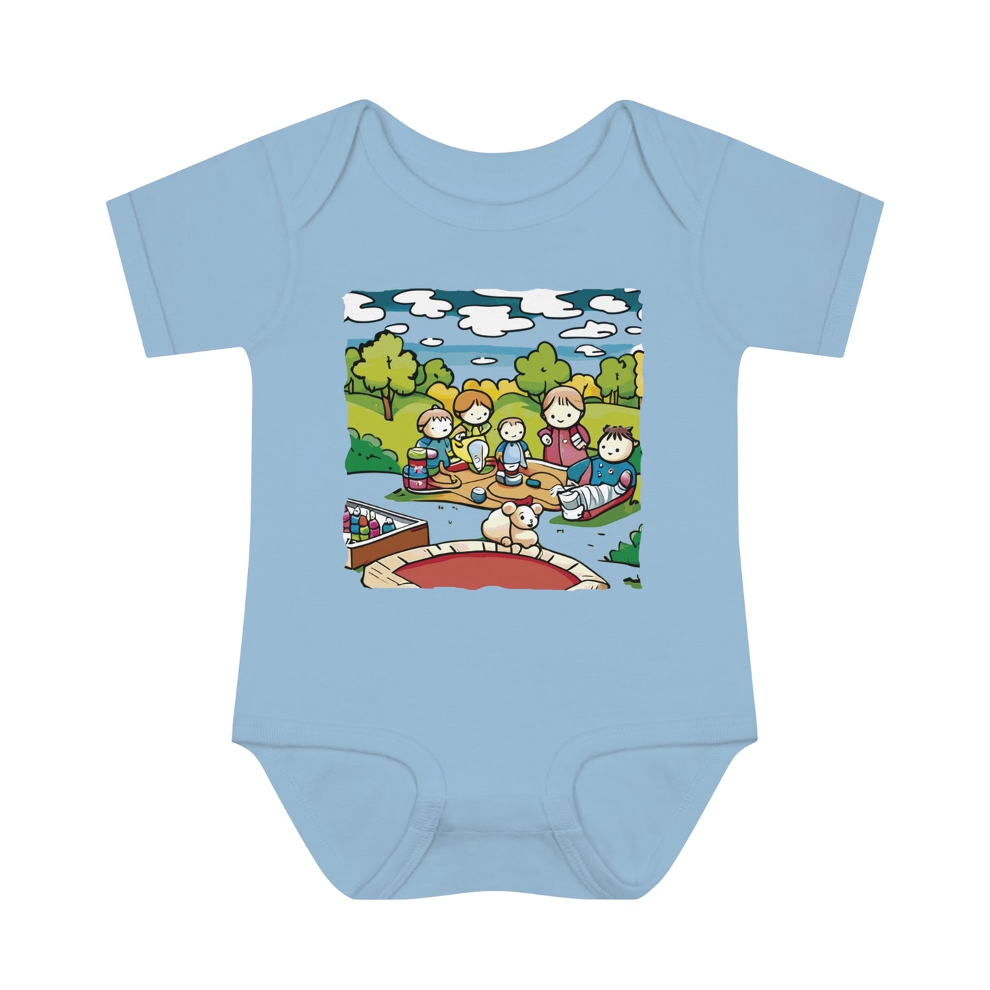 BB-37 Infant Baby Rib Bodysuit