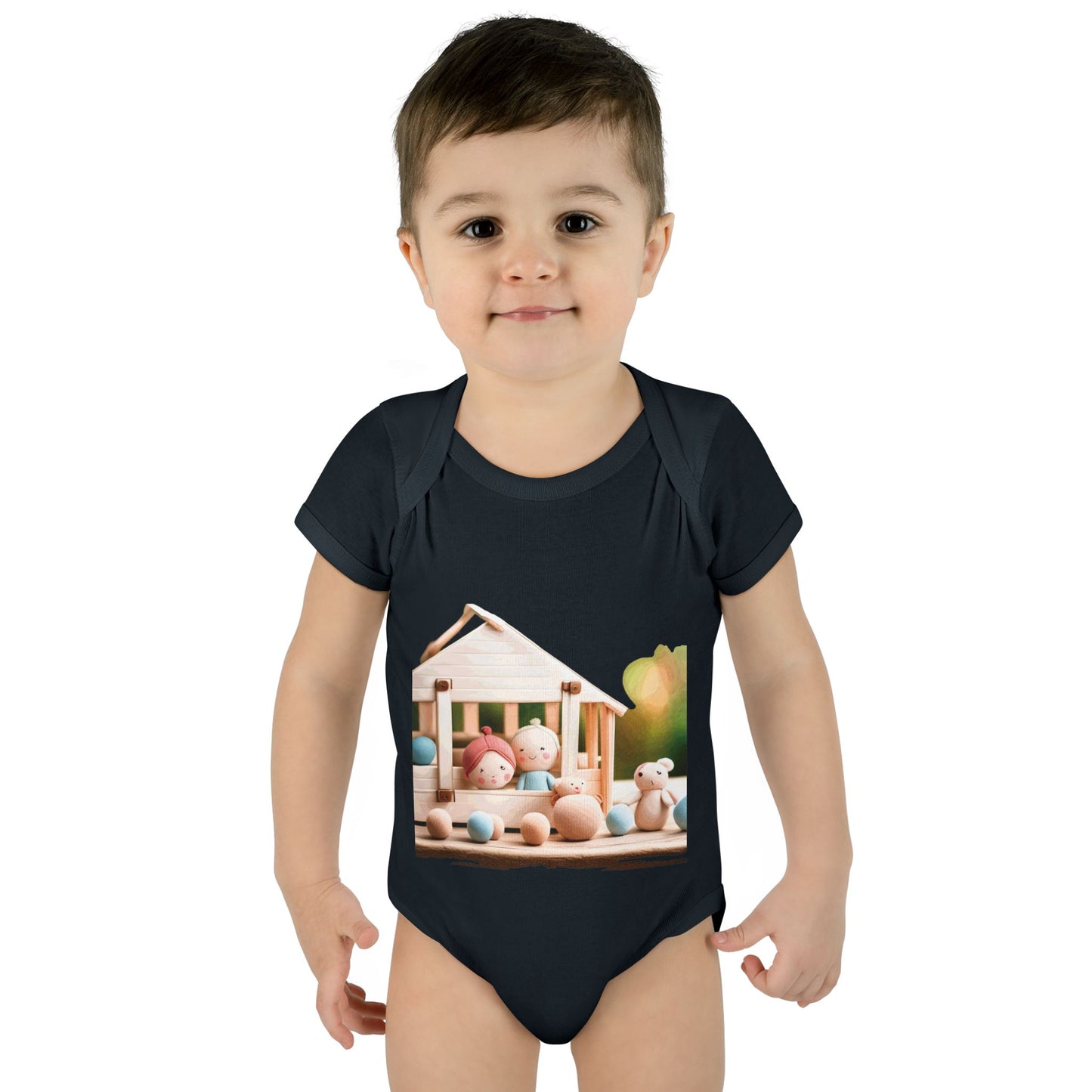 % BB-56.1 Infant Baby Rib Bodysuit