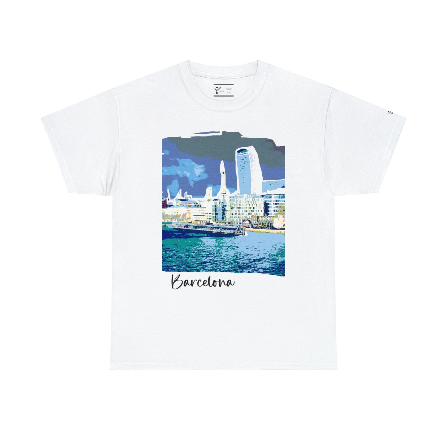 CP-BarcelonaC Unisex Heavy Cotton Tee