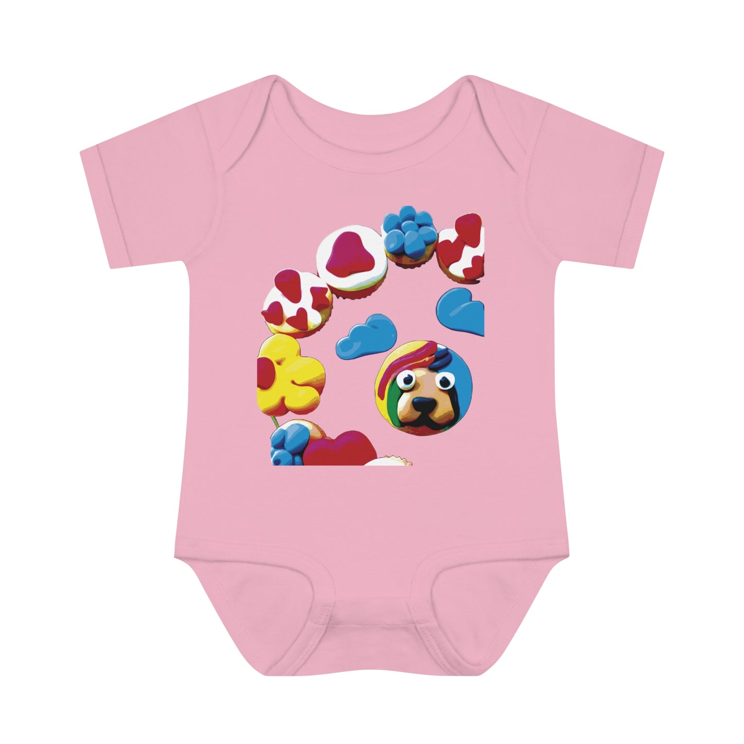 BB-12.2 Infant Baby Rib Bodysuit