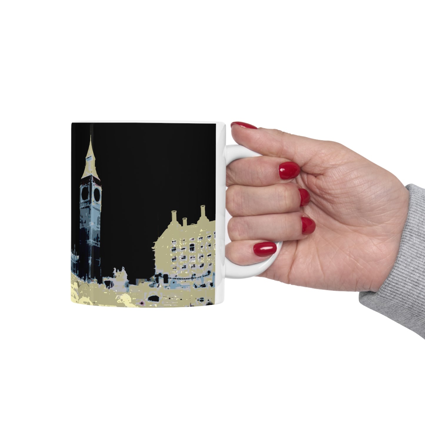 London-3 Ceramic Mug 11oz