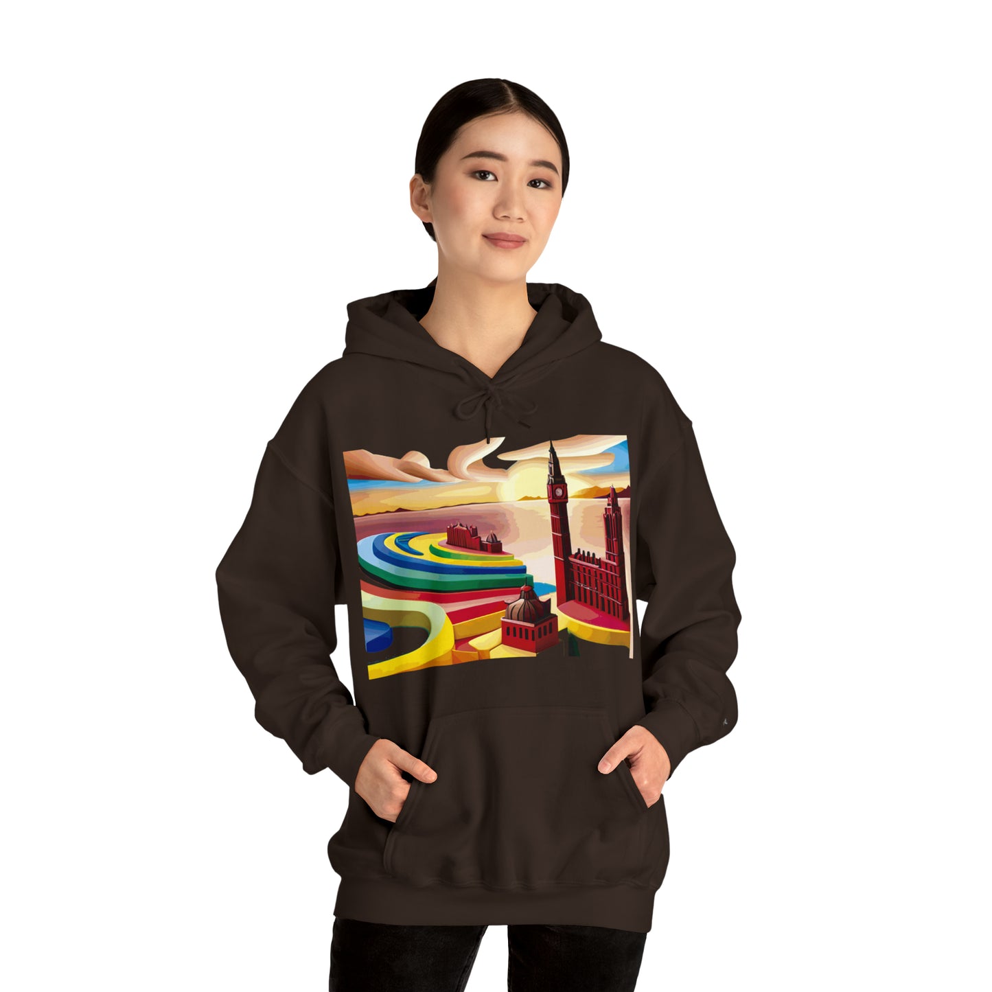 THREEp2 Unisex Heavy Blend™ Hooded Sweatshirt