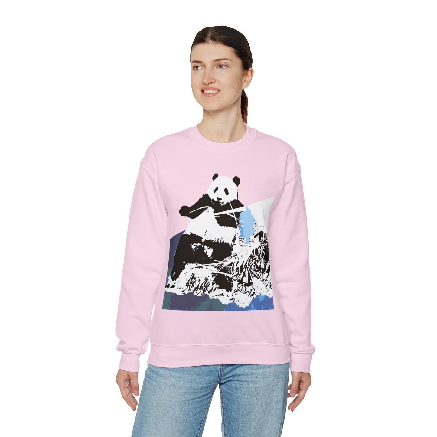 CP-Panda Unisex Heavy Blend™ Crewneck Sweatshirt