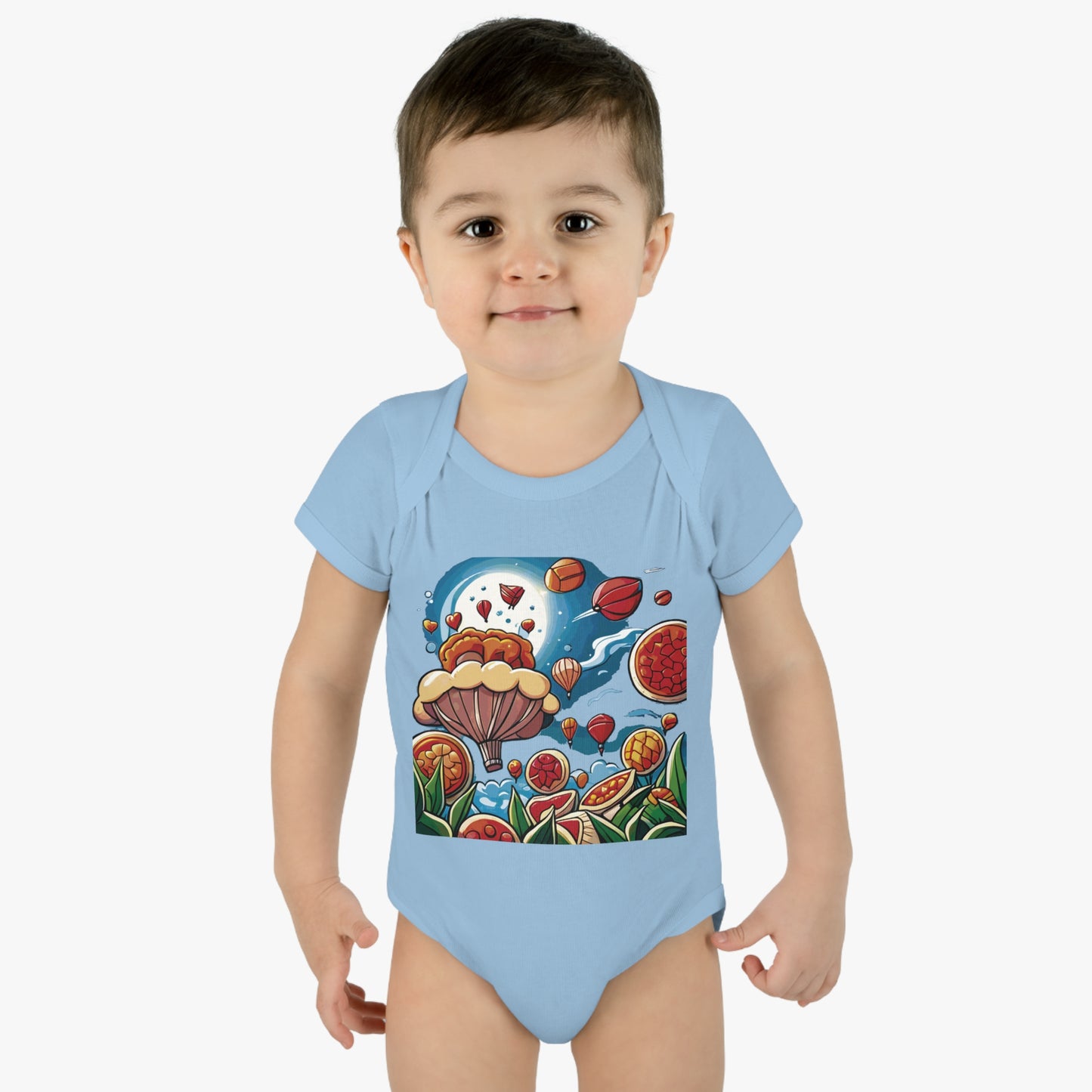 BB-20.1 Infant Baby Rib Bodysuit