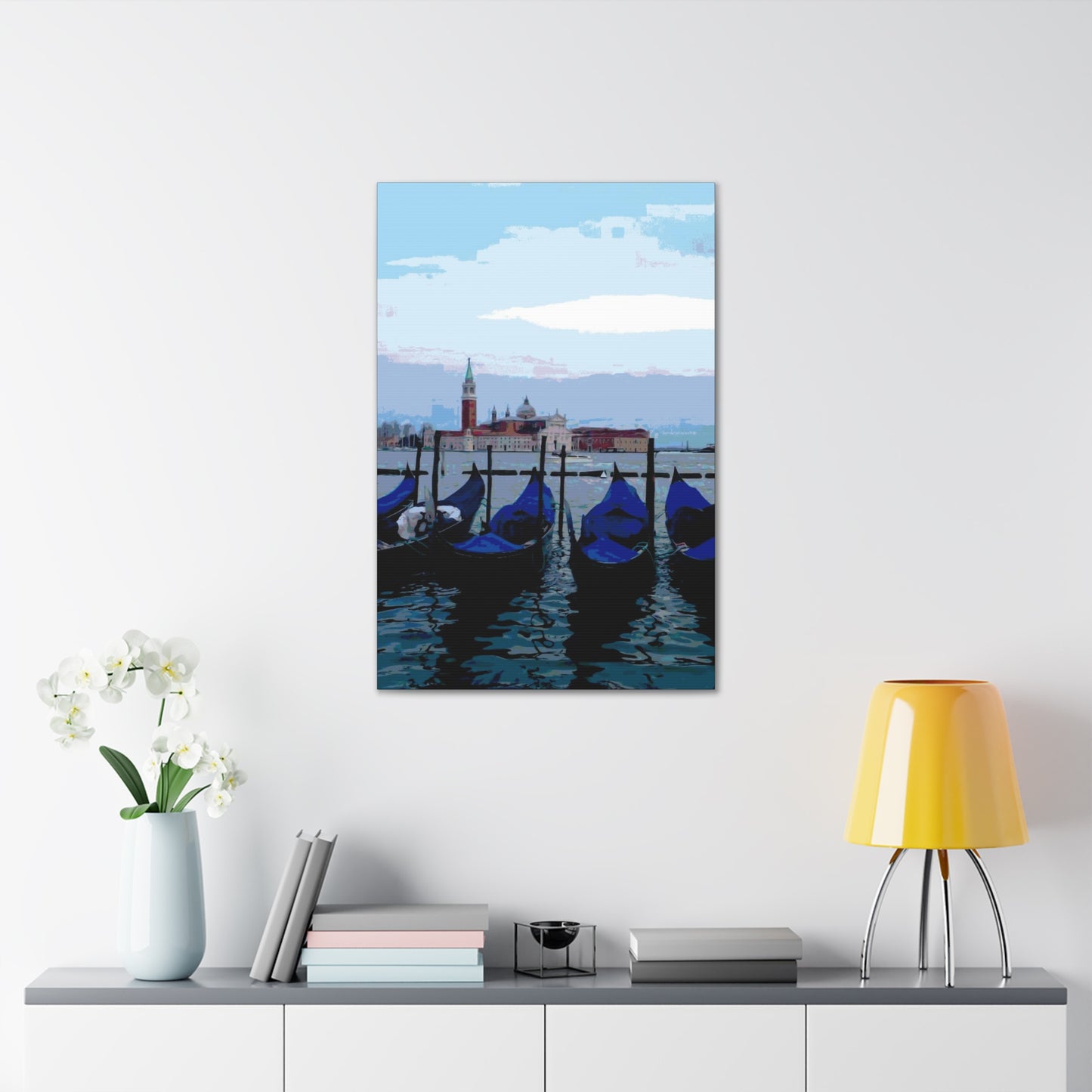 Boat Venice-8 Canvas Gallery Wraps