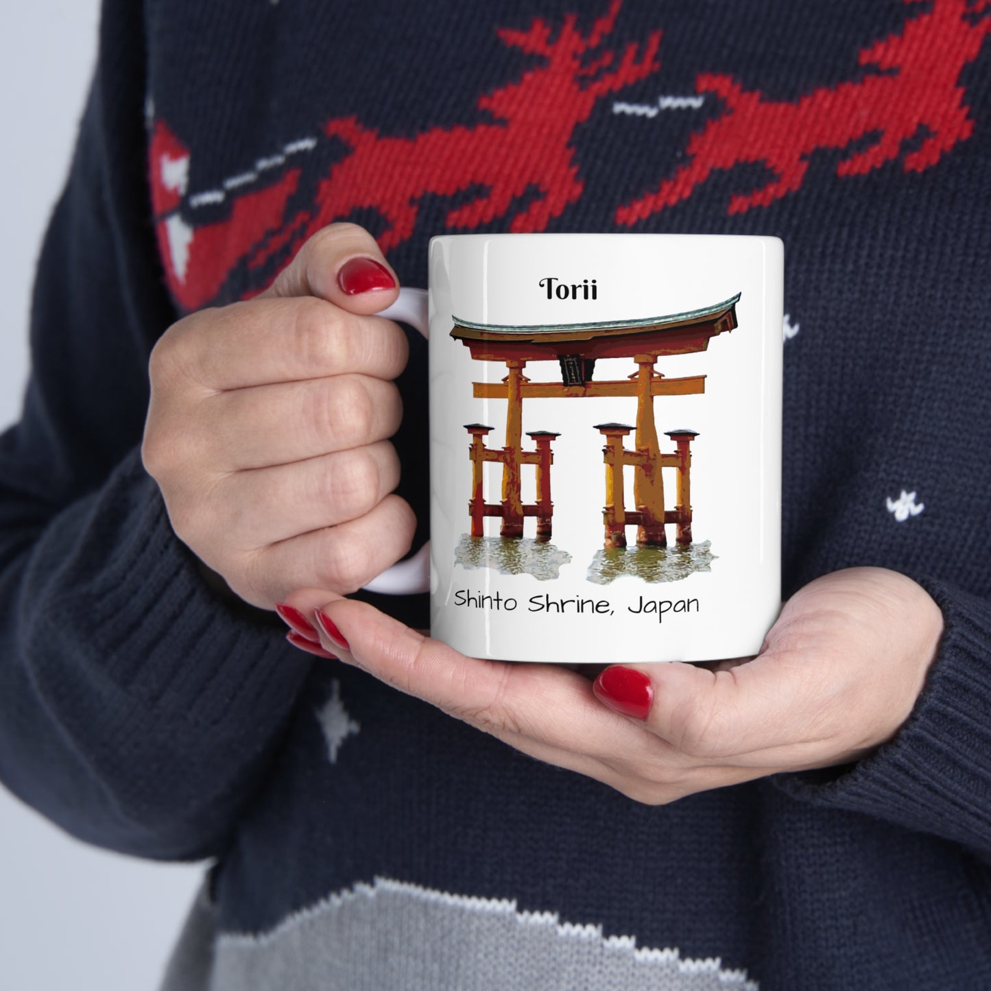 Japan-5 Ceramic Mug 11oz