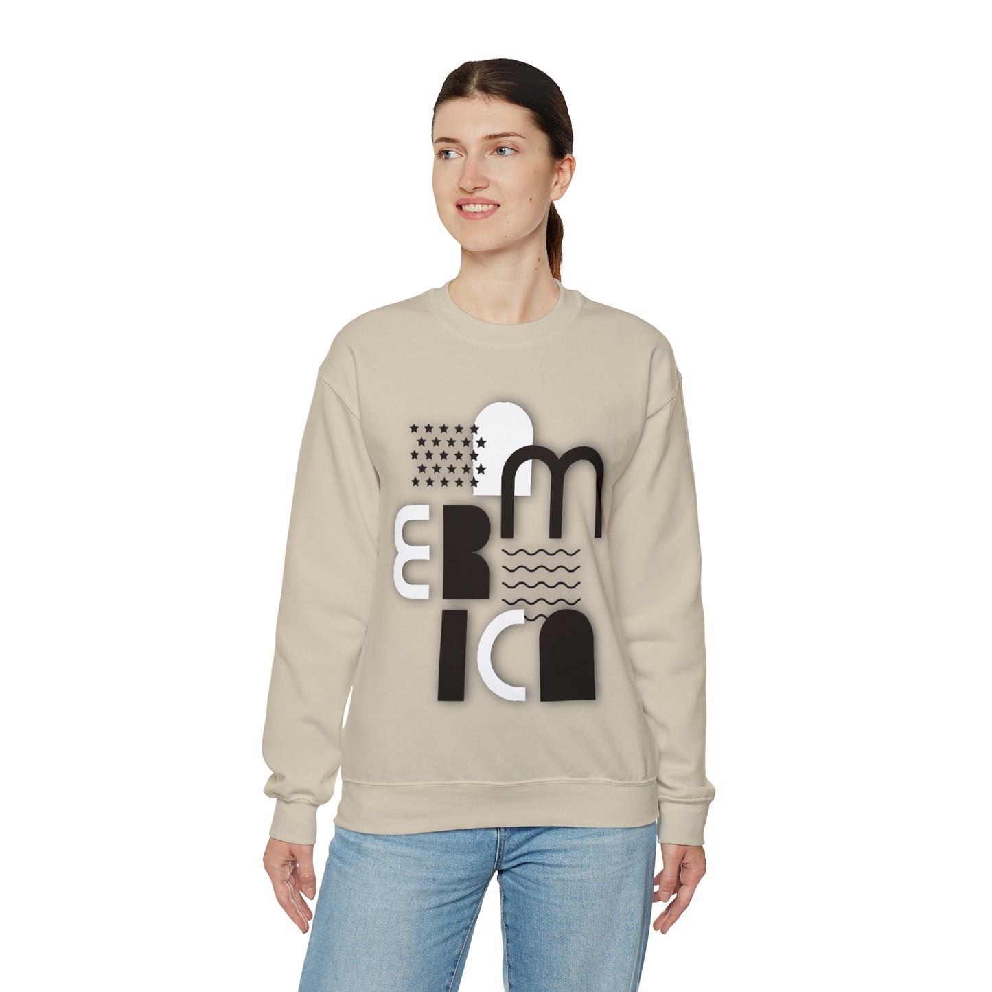 AMERICA Unisex Heavy Blend™ Crewneck Sweatshirt