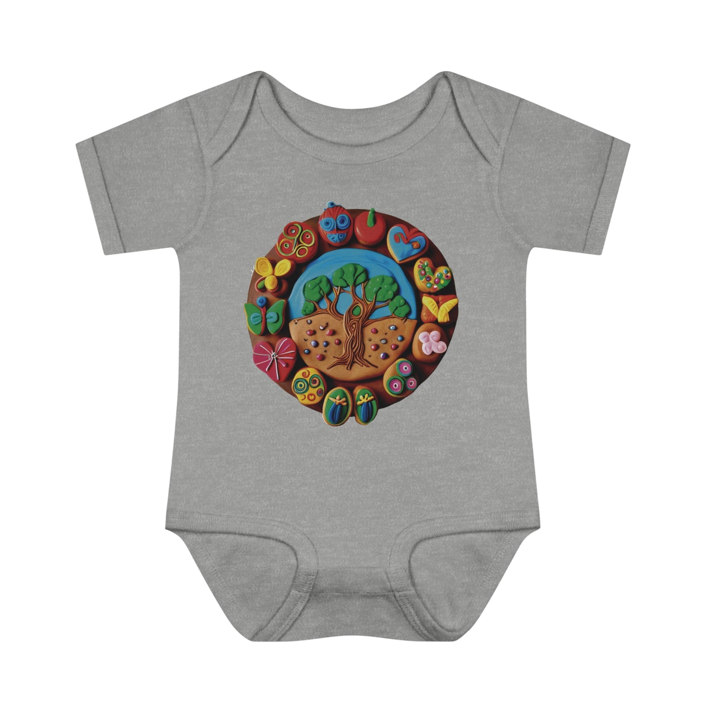 BB-34 Infant Baby Rib Bodysuit