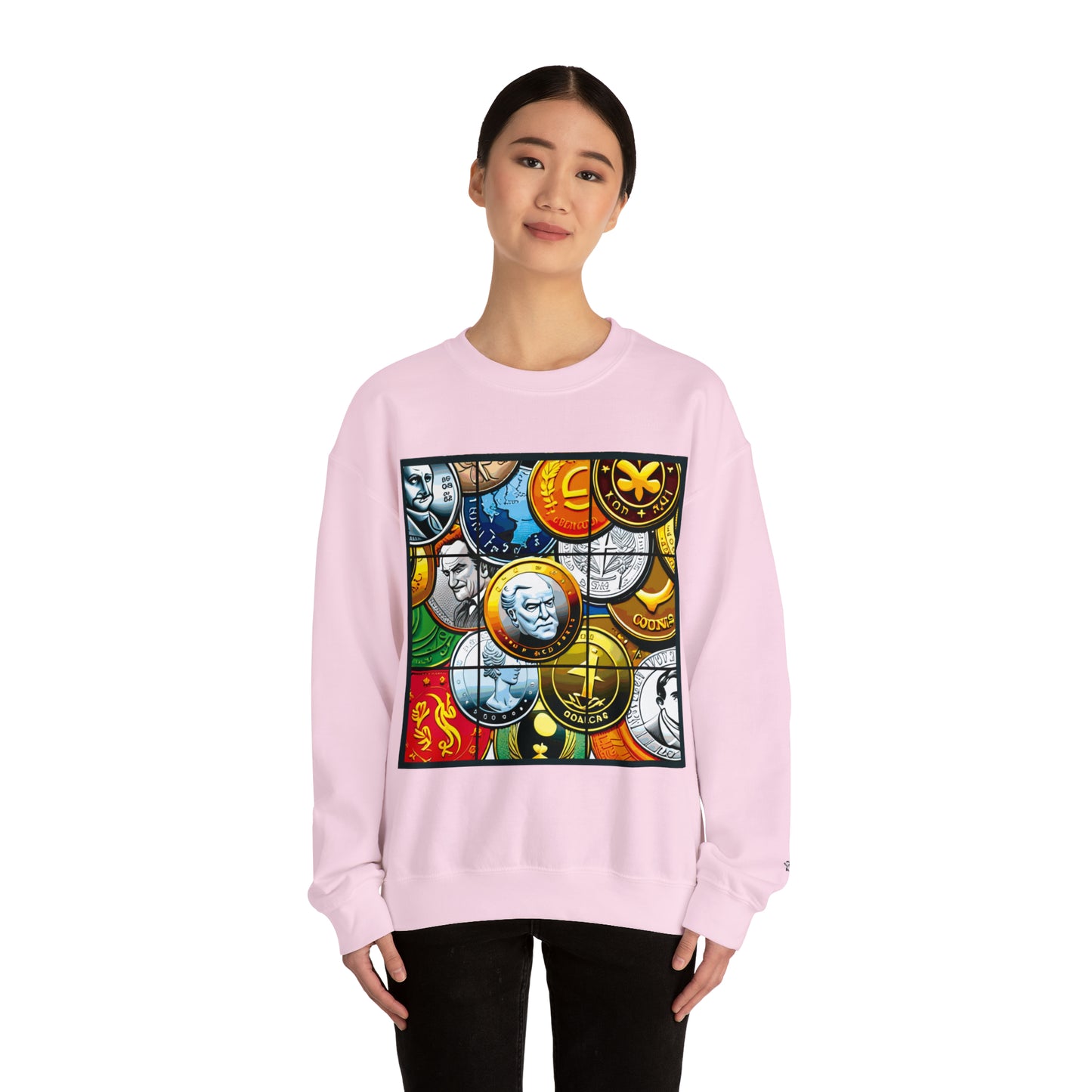 NINE Unisex Heavy Blend™ Crewneck Sweatshirt