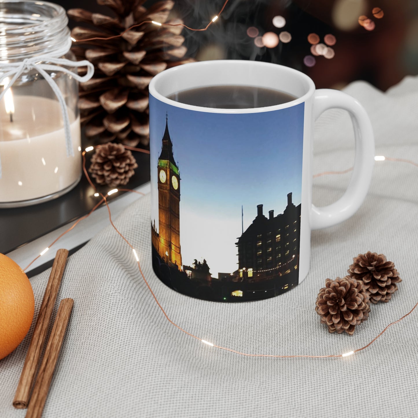 London-4 Ceramic Mug 11oz