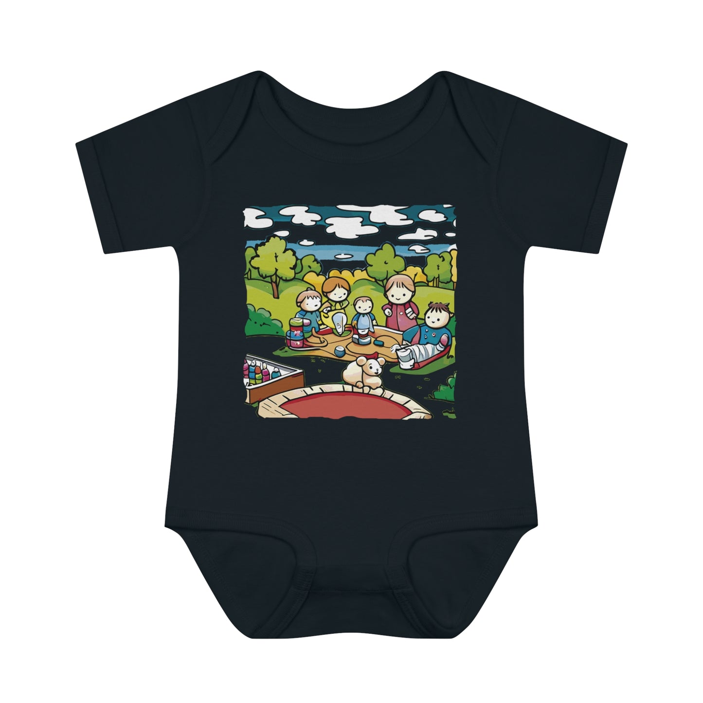 BB-37 Infant Baby Rib Bodysuit