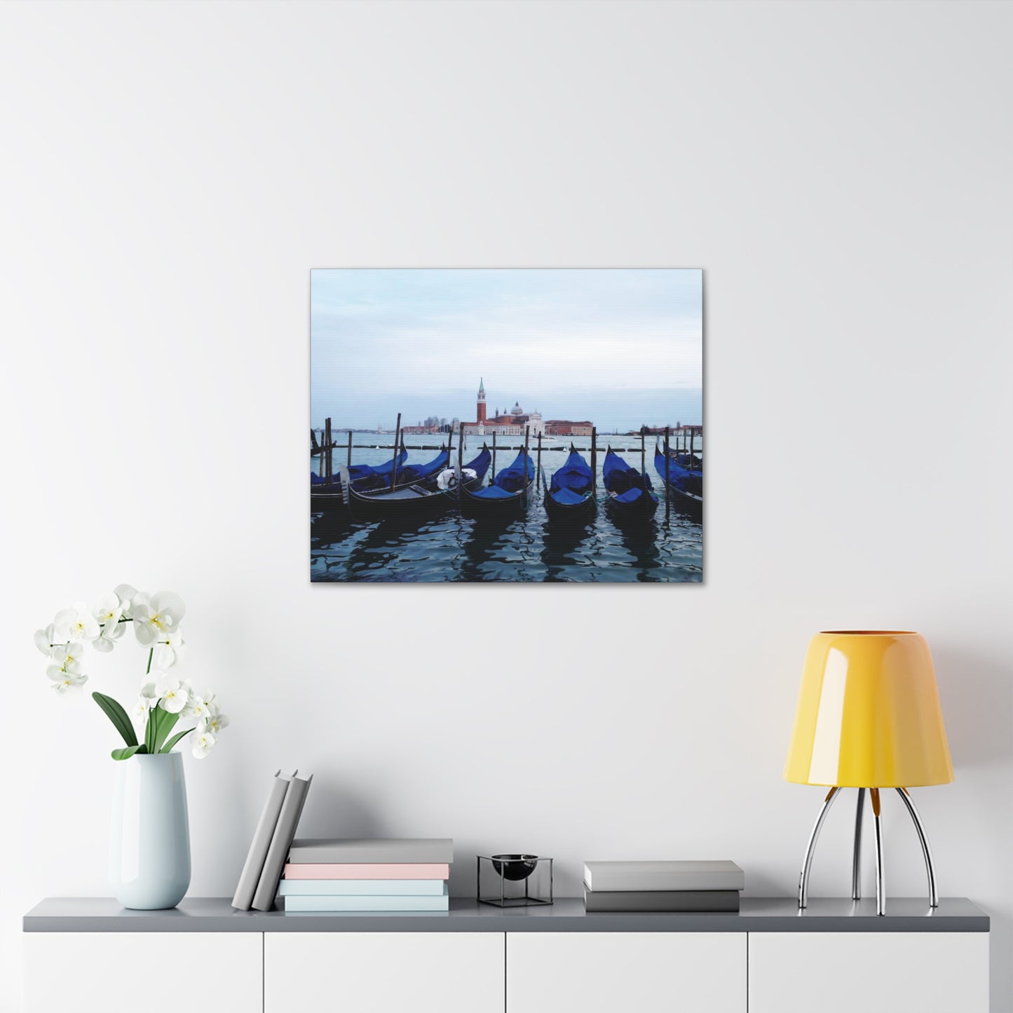 Boat-Venice Canvas Gallery Wraps