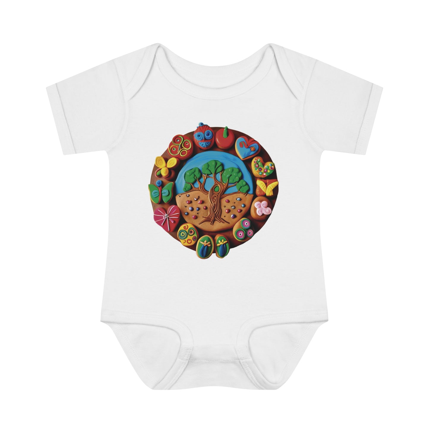 BB-34 Infant Baby Rib Bodysuit