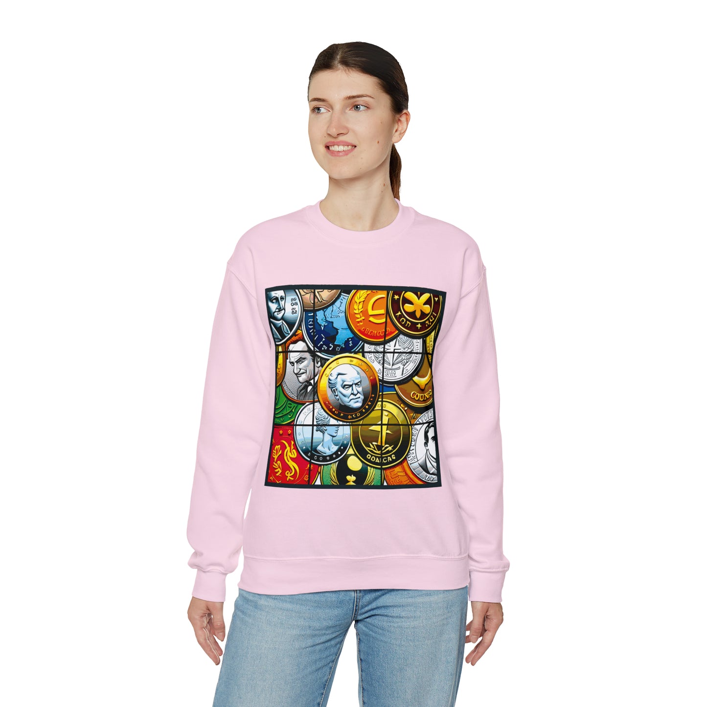 NINE Unisex Heavy Blend™ Crewneck Sweatshirt