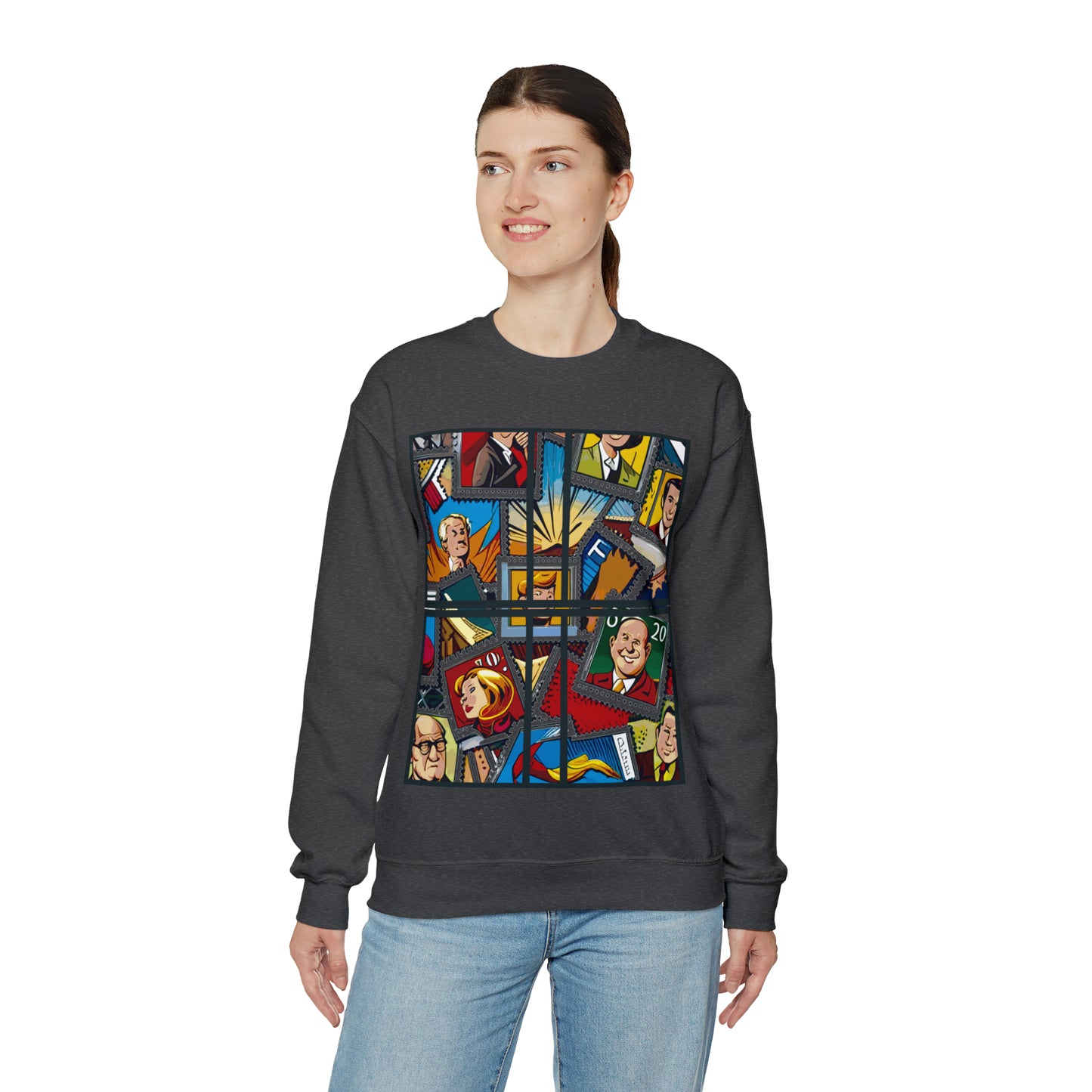 SEVEN Unisex Heavy Blend™ Crewneck Sweatshirt