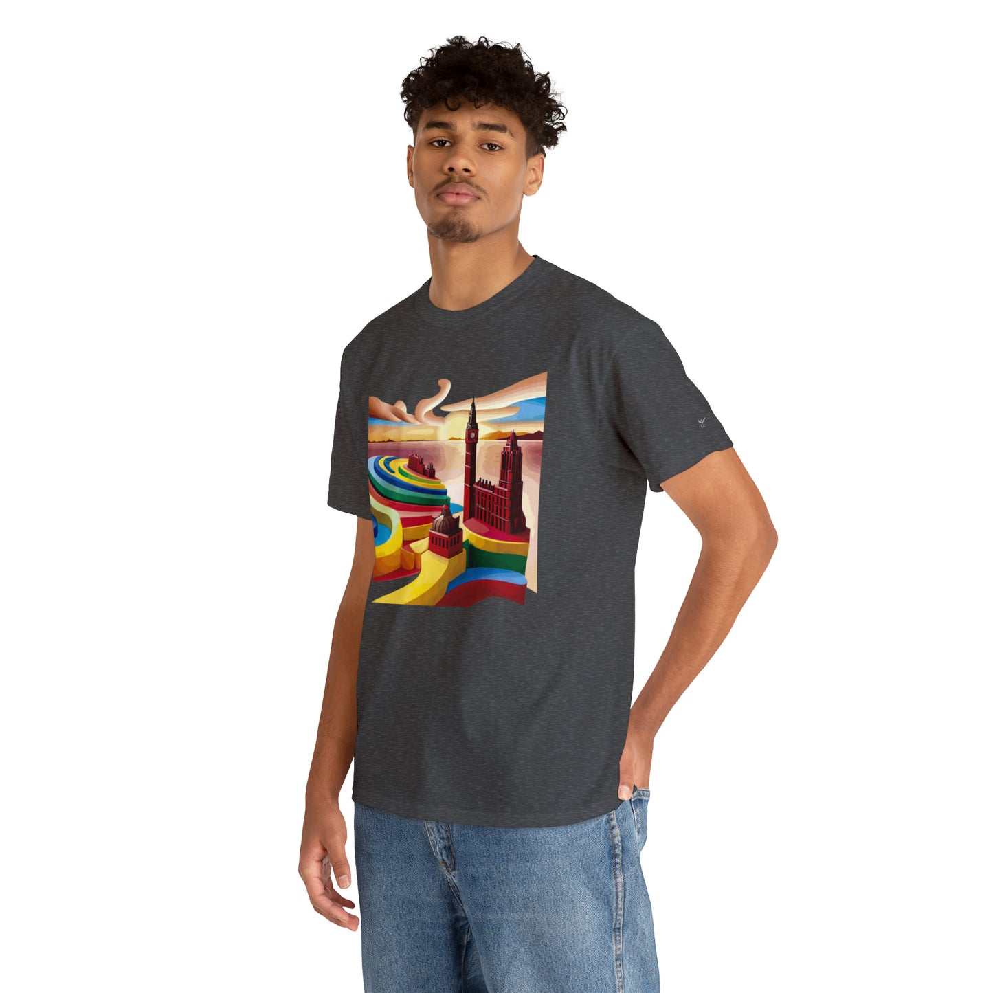 THREEp1 Unisex Heavy Cotton Tee