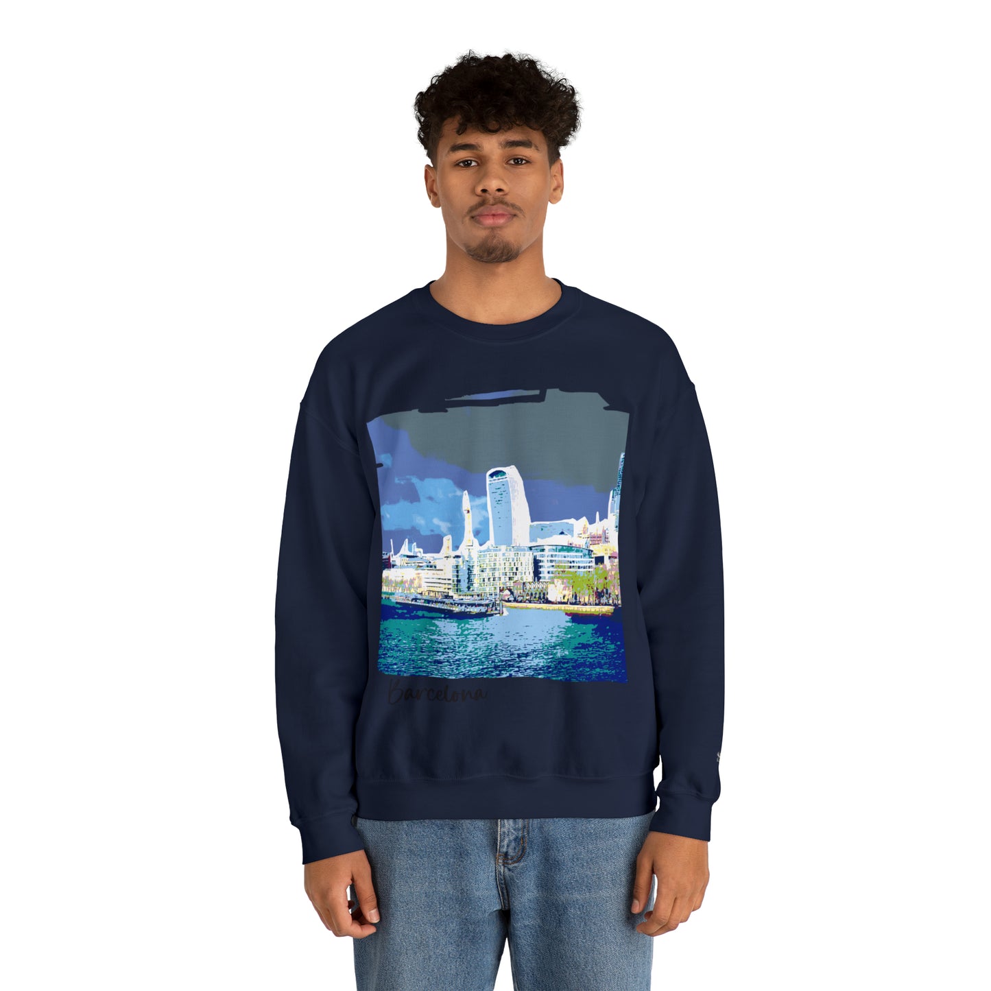 CP-BarcelonaC Unisex Heavy Blend™ Crewneck Sweatshirt