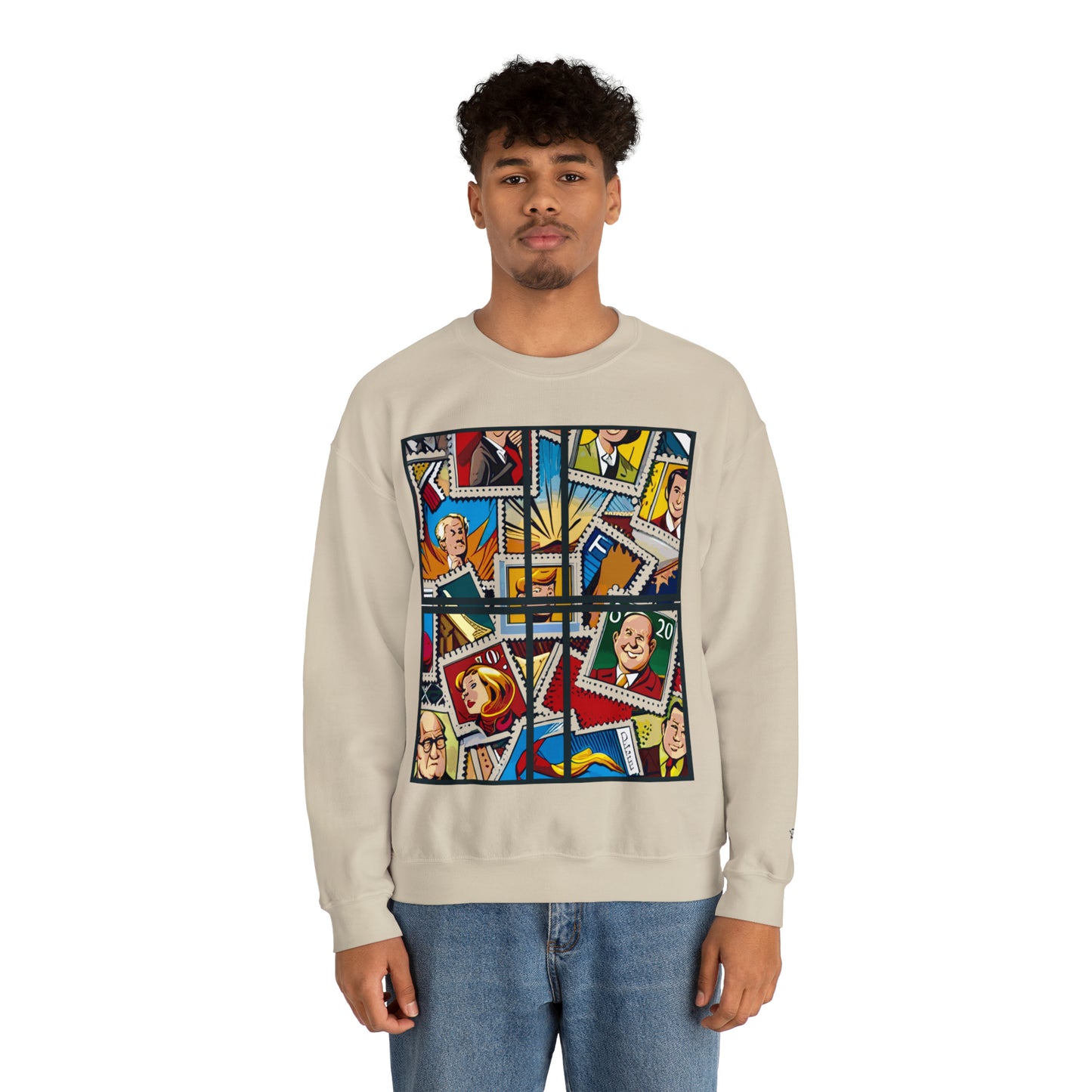 SEVEN Unisex Heavy Blend™ Crewneck Sweatshirt