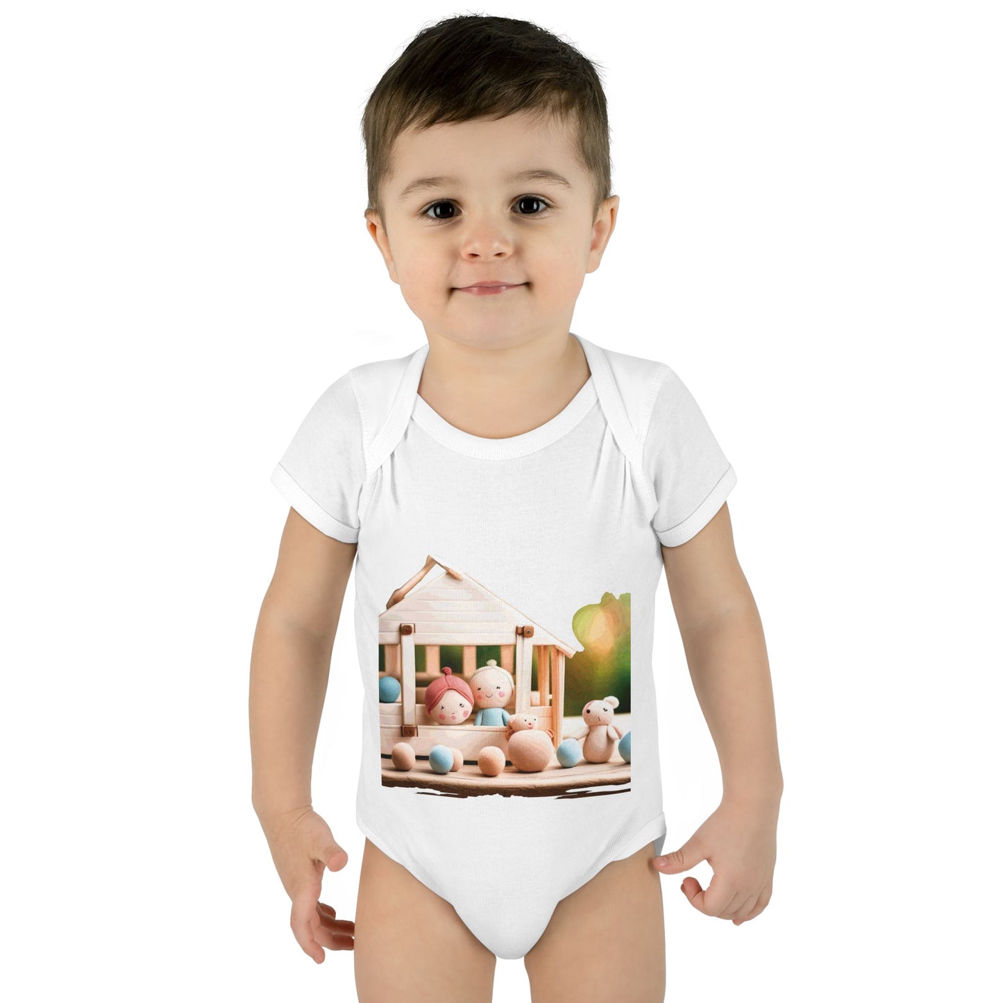 % BB-56.1 Infant Baby Rib Bodysuit