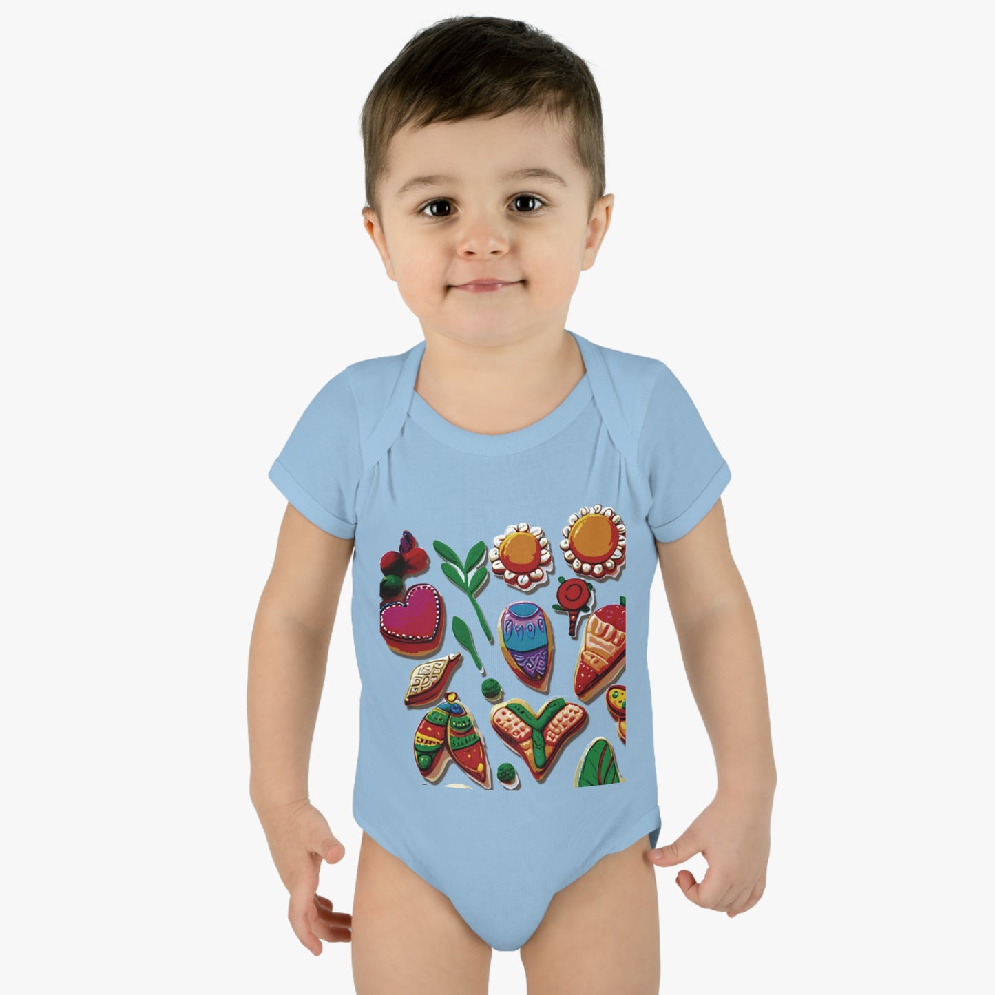 BB-21.1 Infant Baby Rib Bodysuit