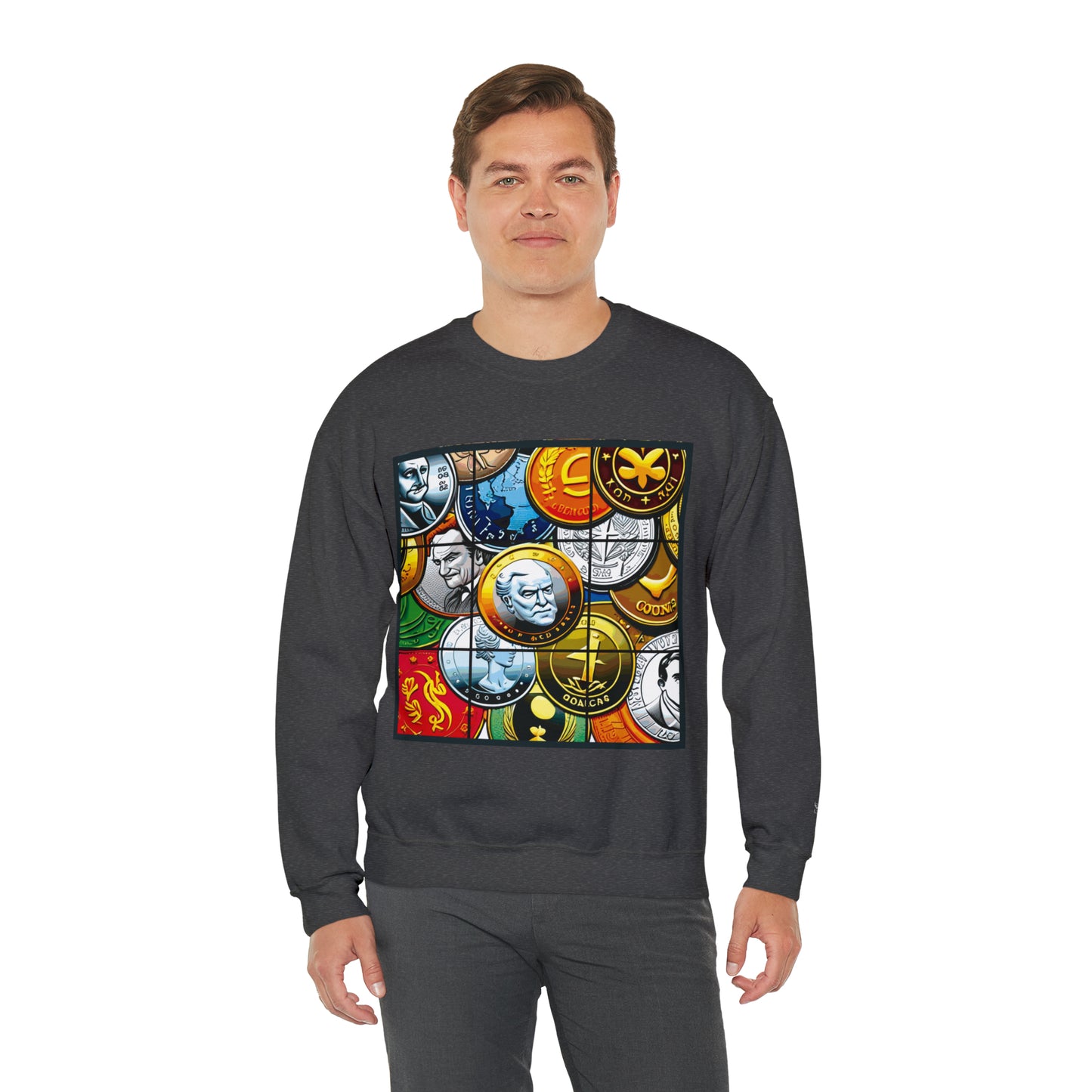 NINE Unisex Heavy Blend™ Crewneck Sweatshirt