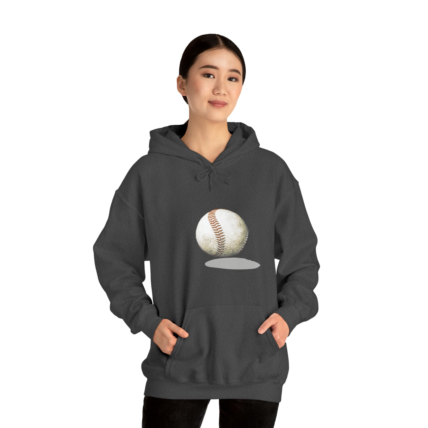 BaseBall-2 Unisex Heavy Blend™ Hooded Sweatshirt