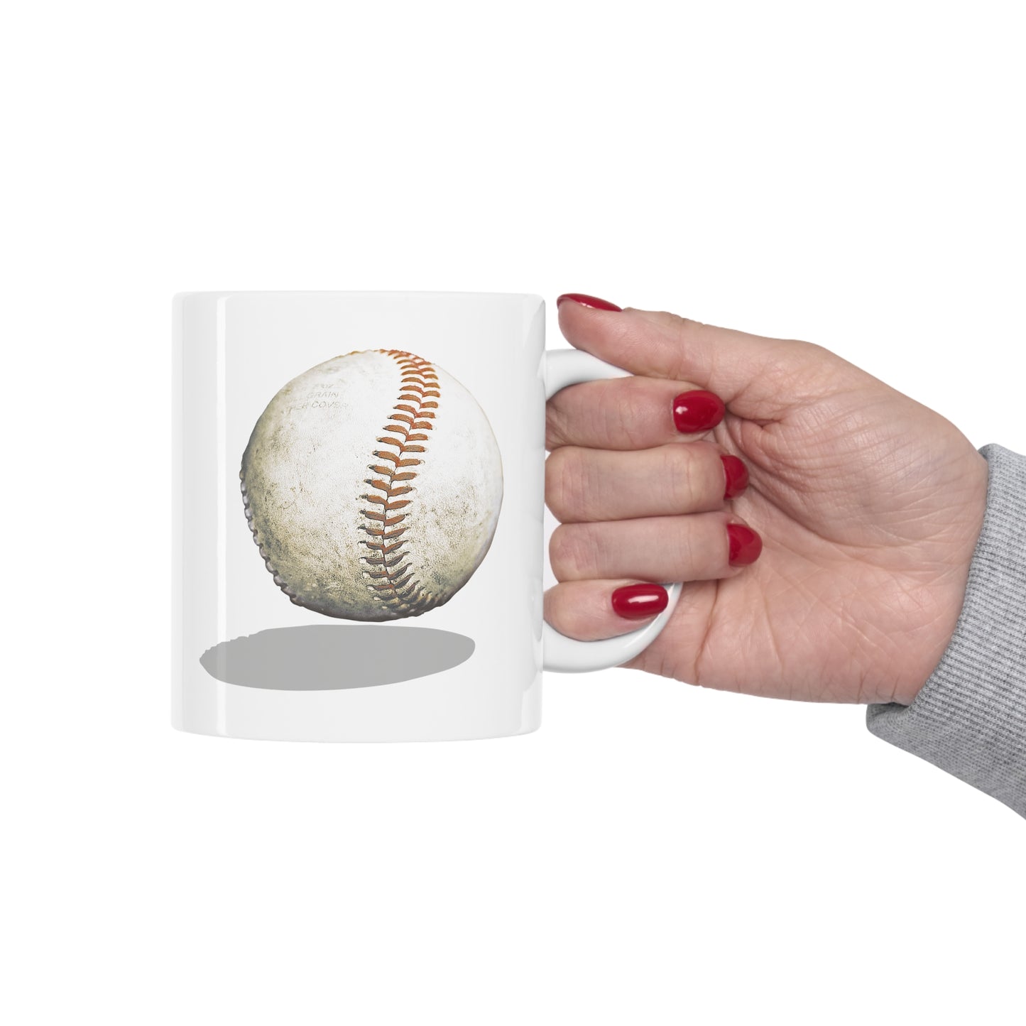 BaseBall-2 Ceramic Mug 11oz