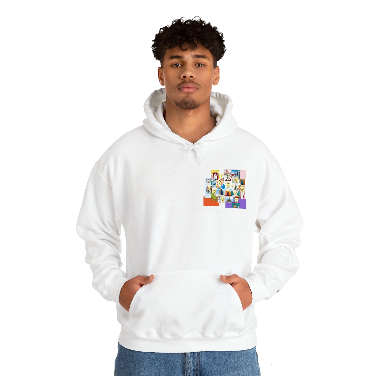 NINETEEN Unisex Heavy Blend™ Hooded Sweatshirt