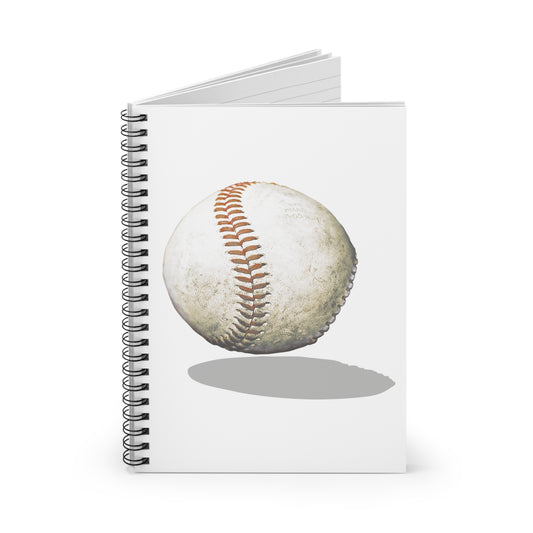 BaseBall-3 Spiral Notebook - Ruled Line