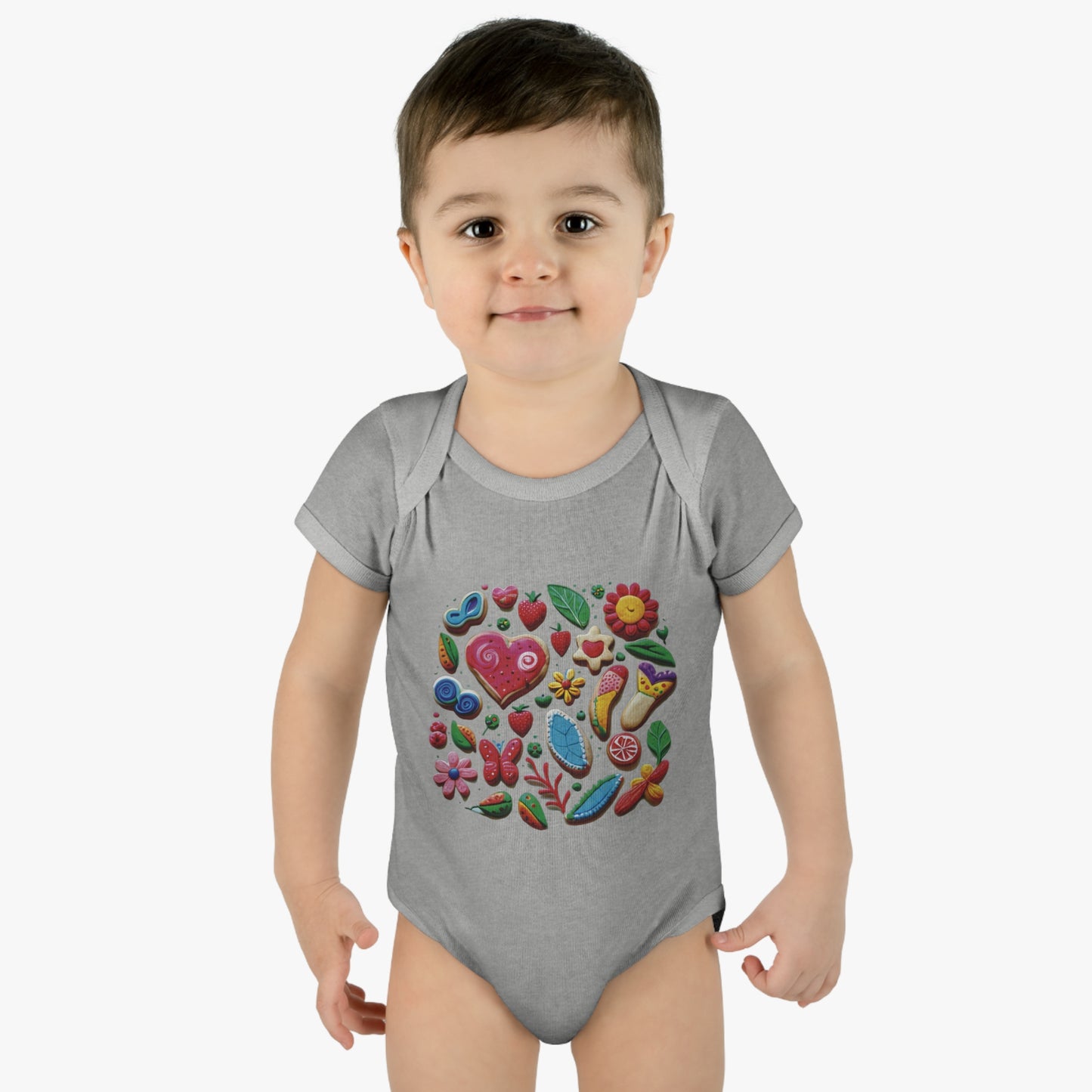 Body-3 Infant Baby Rib Bodysuit