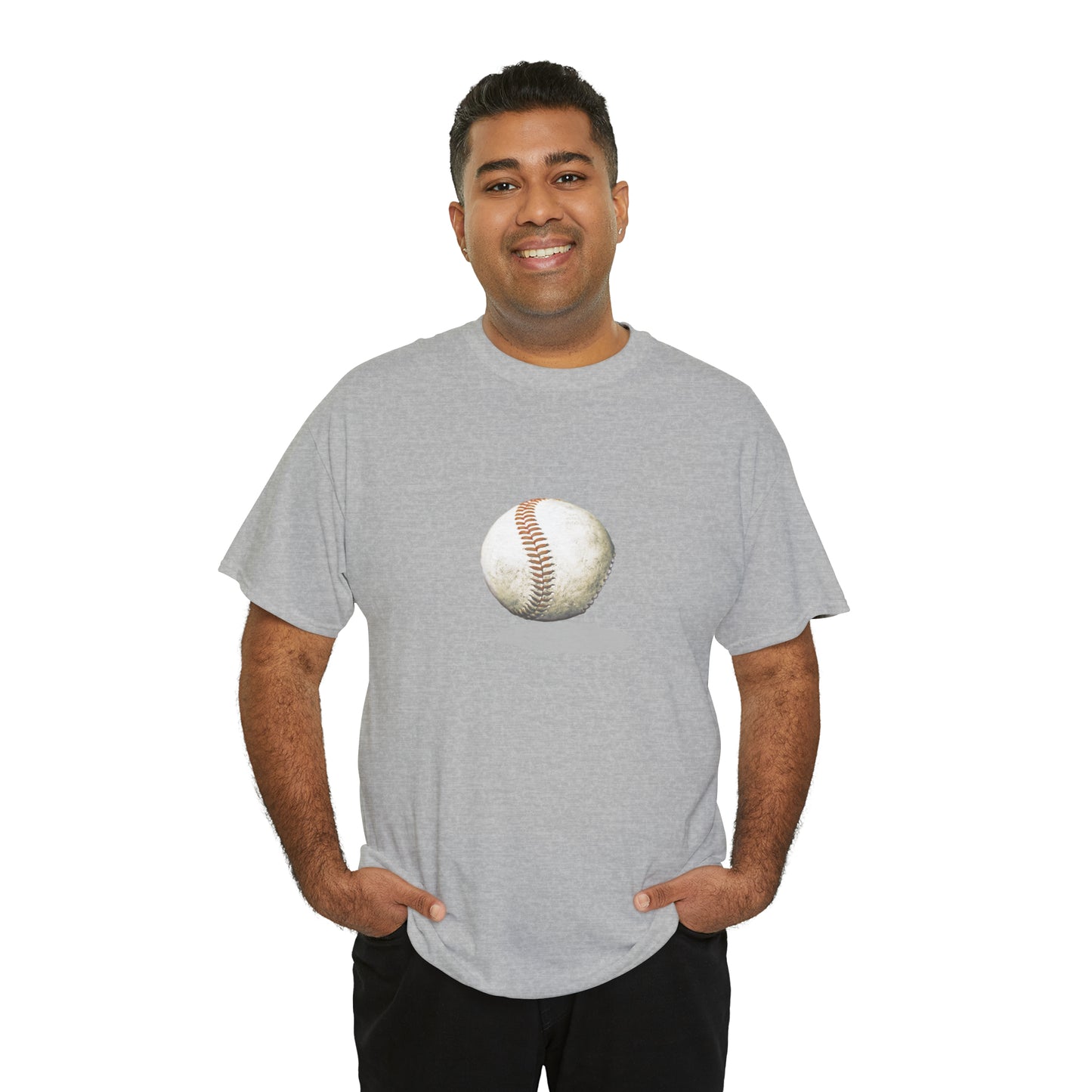 BaseBall Unisex Heavy Cotton Tee