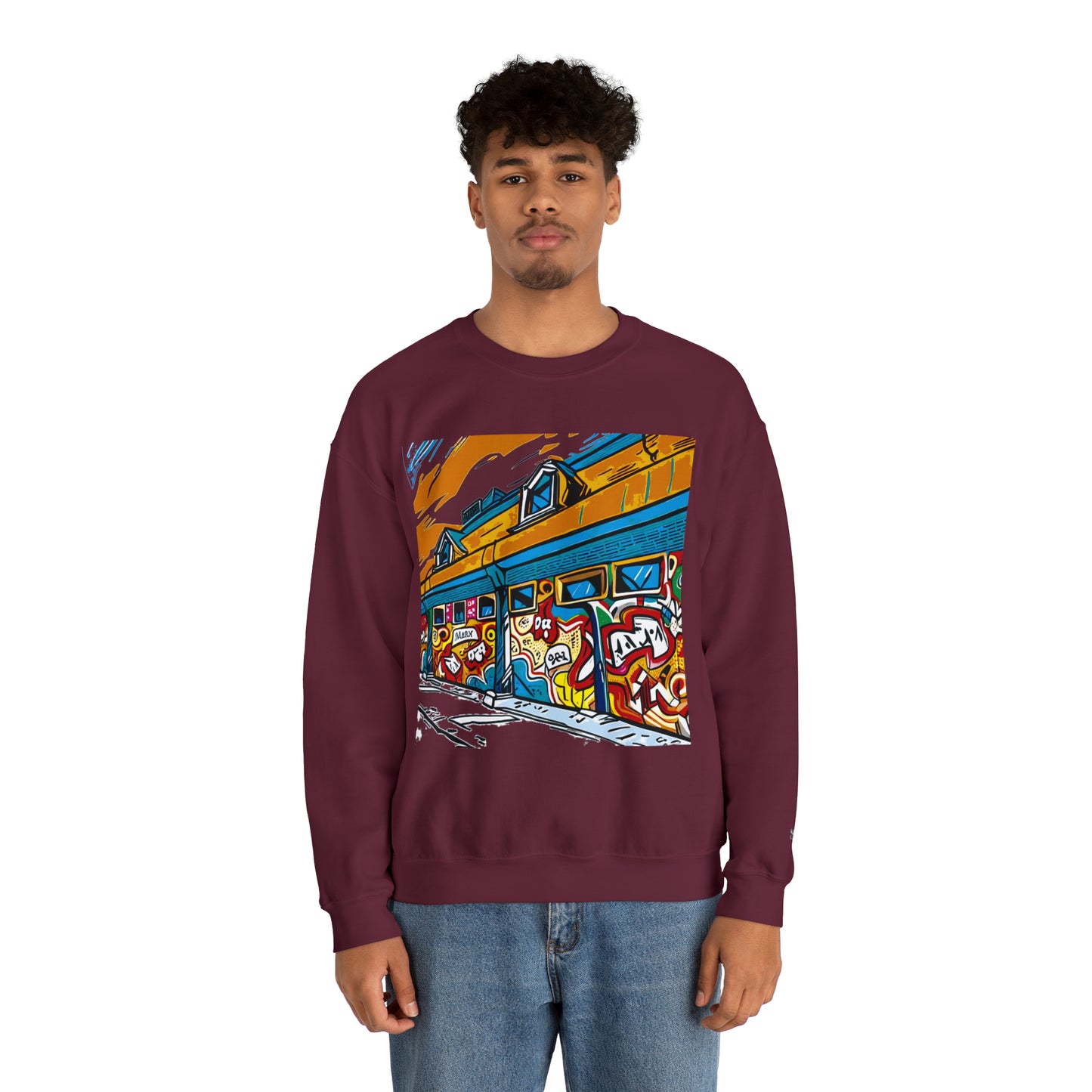 SIXTEENp1 Unisex Heavy Blend™ Crewneck Sweatshirt