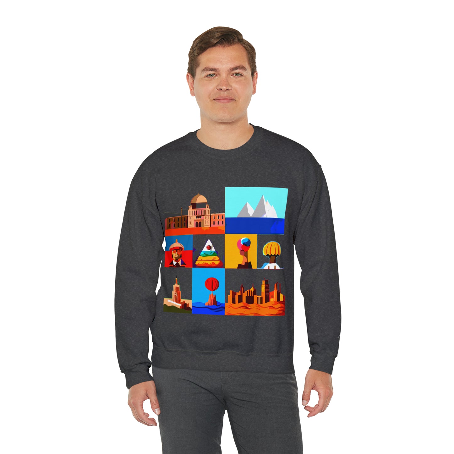 SIXp1 Unisex Heavy Blend™ Crewneck Sweatshirt